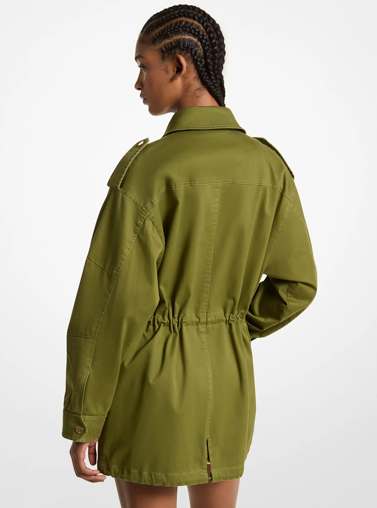 Michael Kors Anorak van biologisch katoen met stretch EVERGREEN Hot