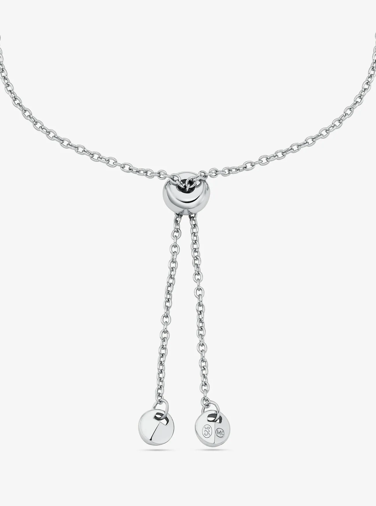 Michael Kors Armband Fulton van sterling met schuifsluiting en plating met edelmetaal ZILVER Discount