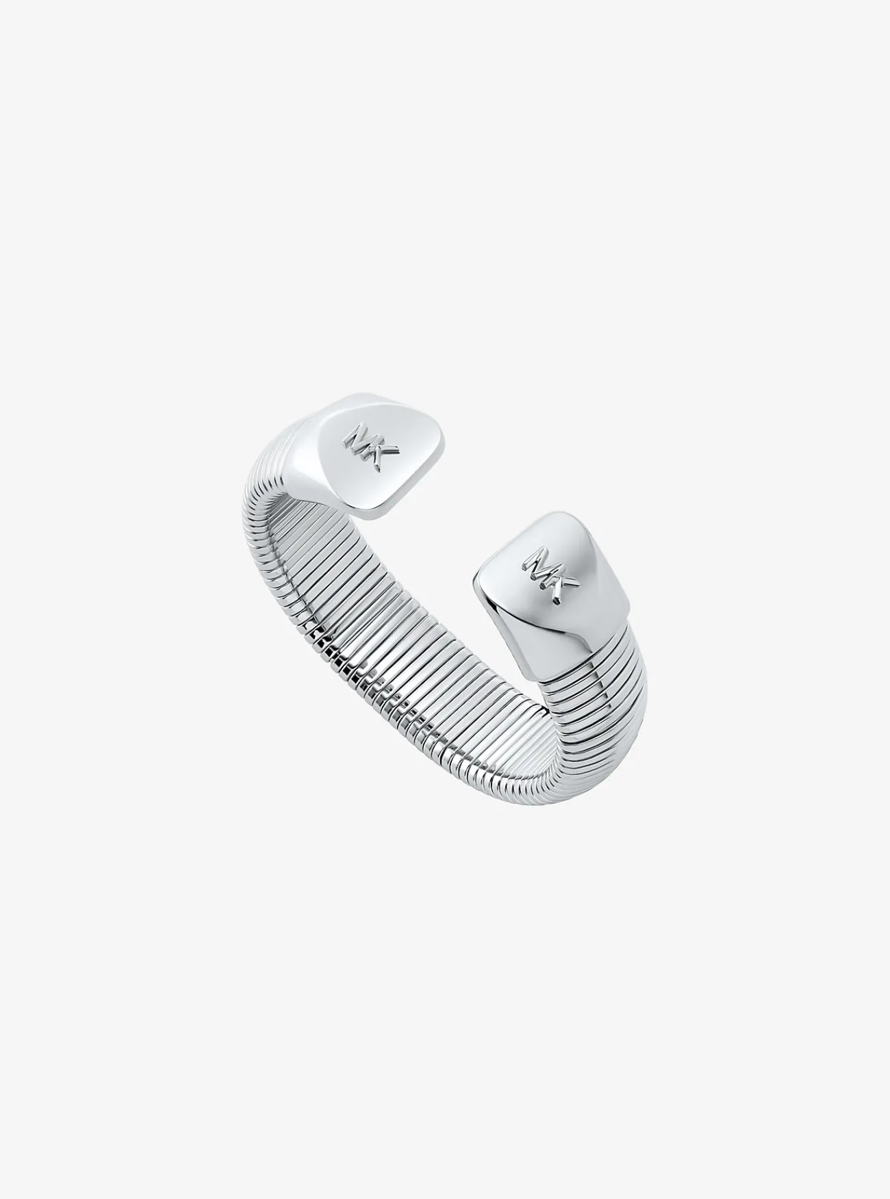 Michael Kors Armband van messing met plating met edelmetaal, buisvormig ZILVER Hot
