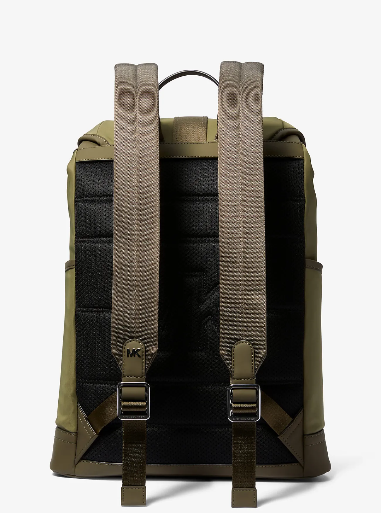 Michael Kors Aviator-rugzak Eli van nylon SAFARIGROEN Discount