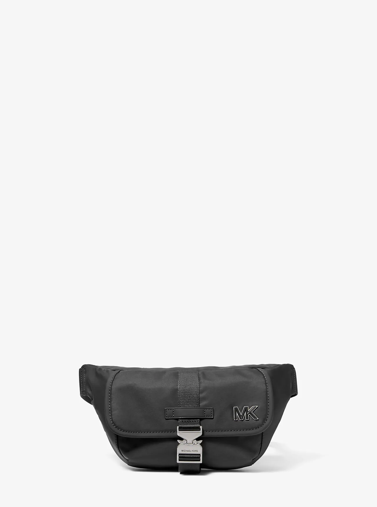 Michael Kors Aviator-schoudertas Eli van nylon ZWART Hot