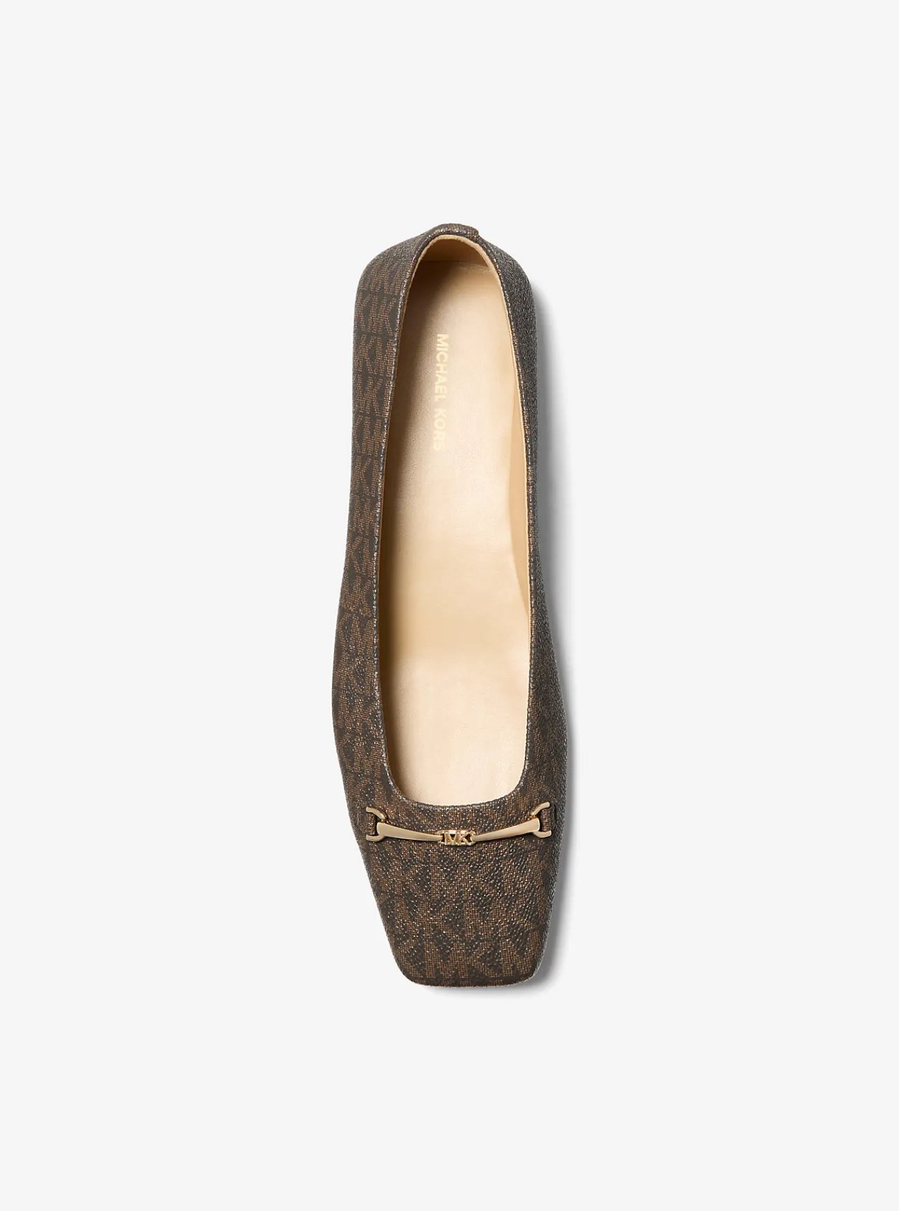 Michael Kors Ballerina Lena met kenmerkend logo BRUIN Discount