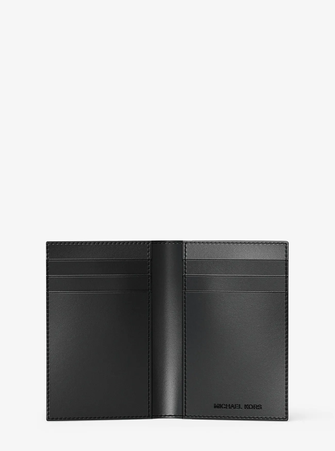 Michael Kors Bi-fold kaarthouder Hudson met logo KEIZERSBLAUW Online