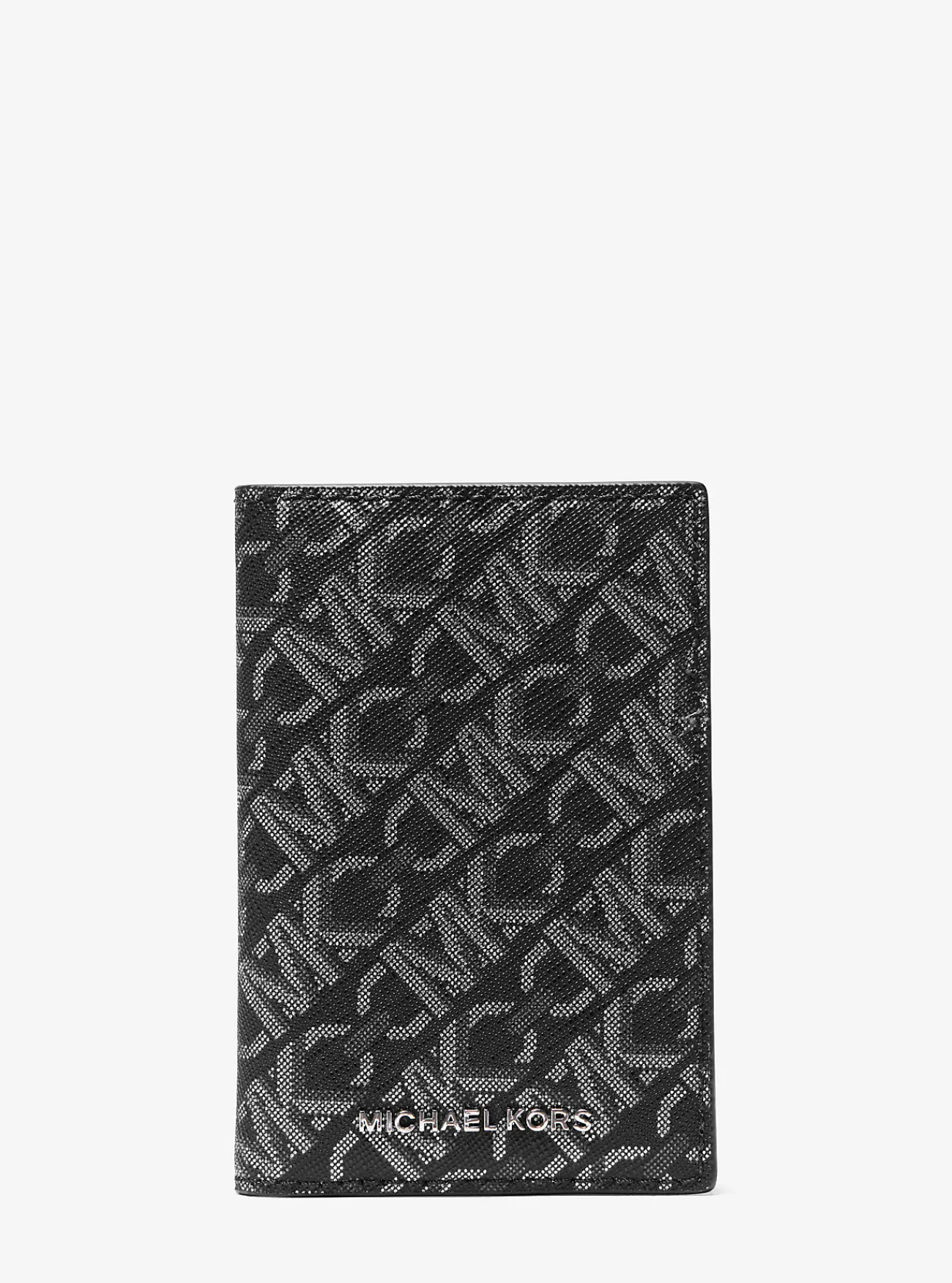 Michael Kors Bi-fold kaarthouder Hudson met kenmerkend Empire-logo New
