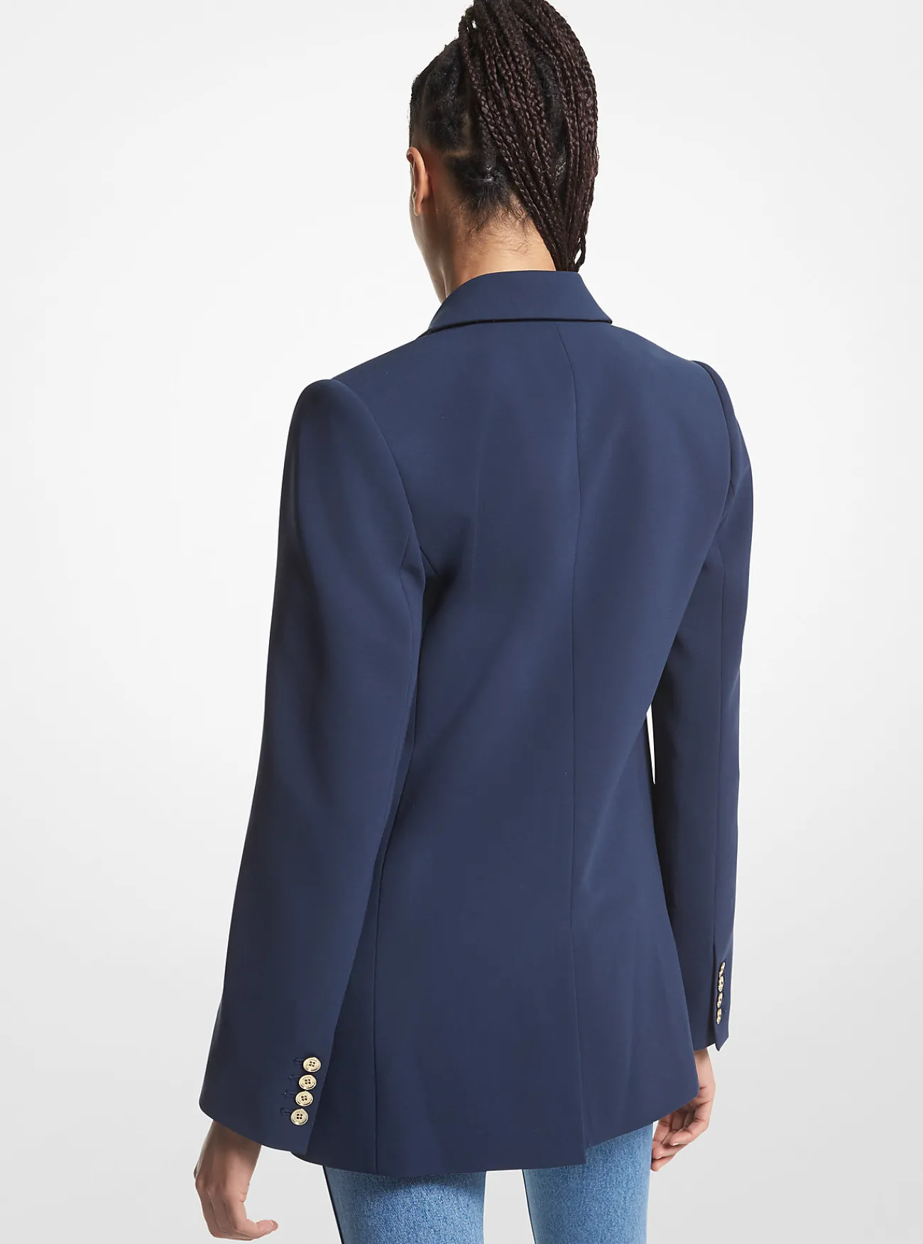 Michael Kors Blazer van cr&ecirc;pe MIDNIGHTBLUE Outlet