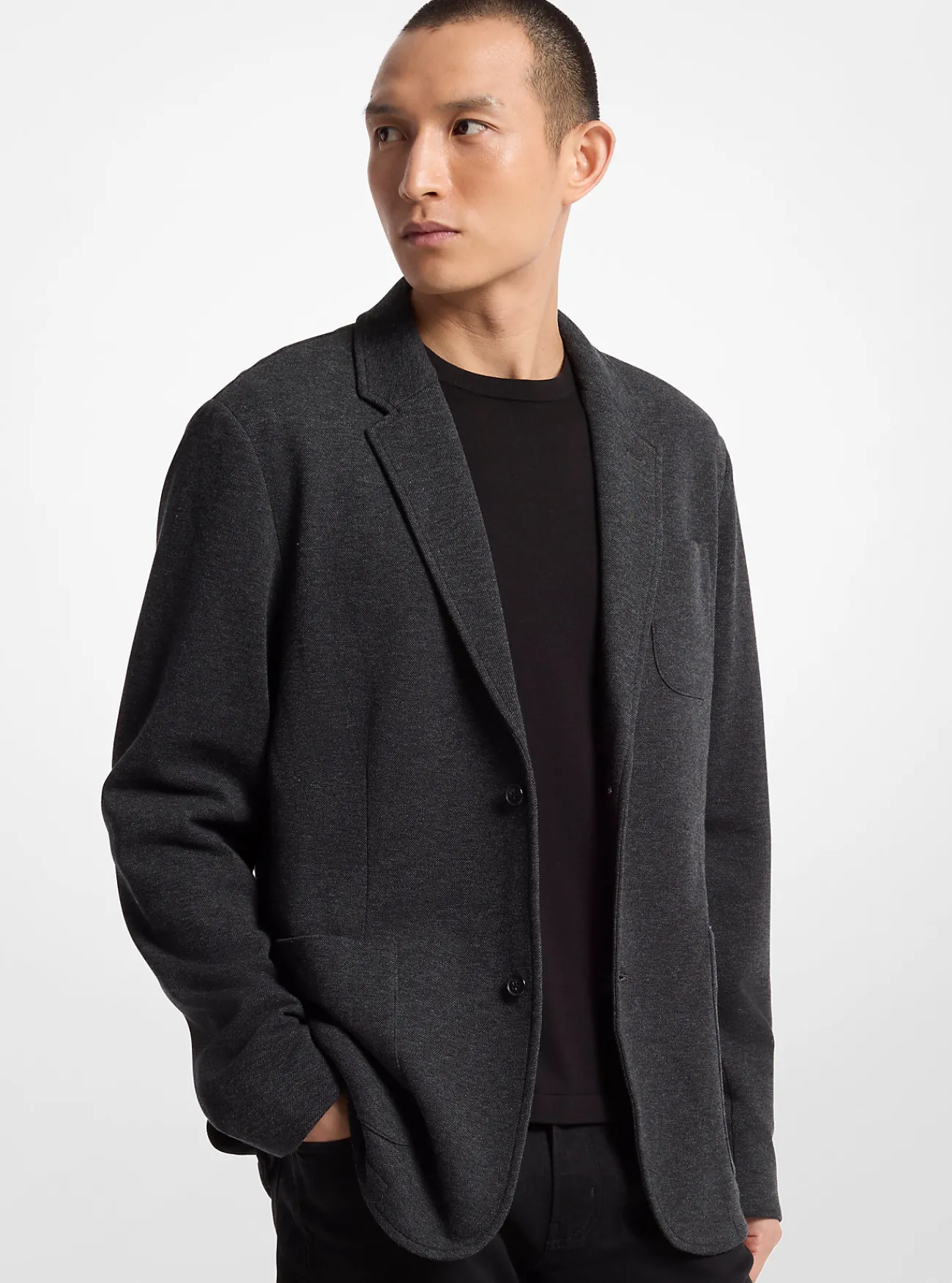 Michael Kors Blazer van double-face katoenmix HOUTSKOOL Outlet