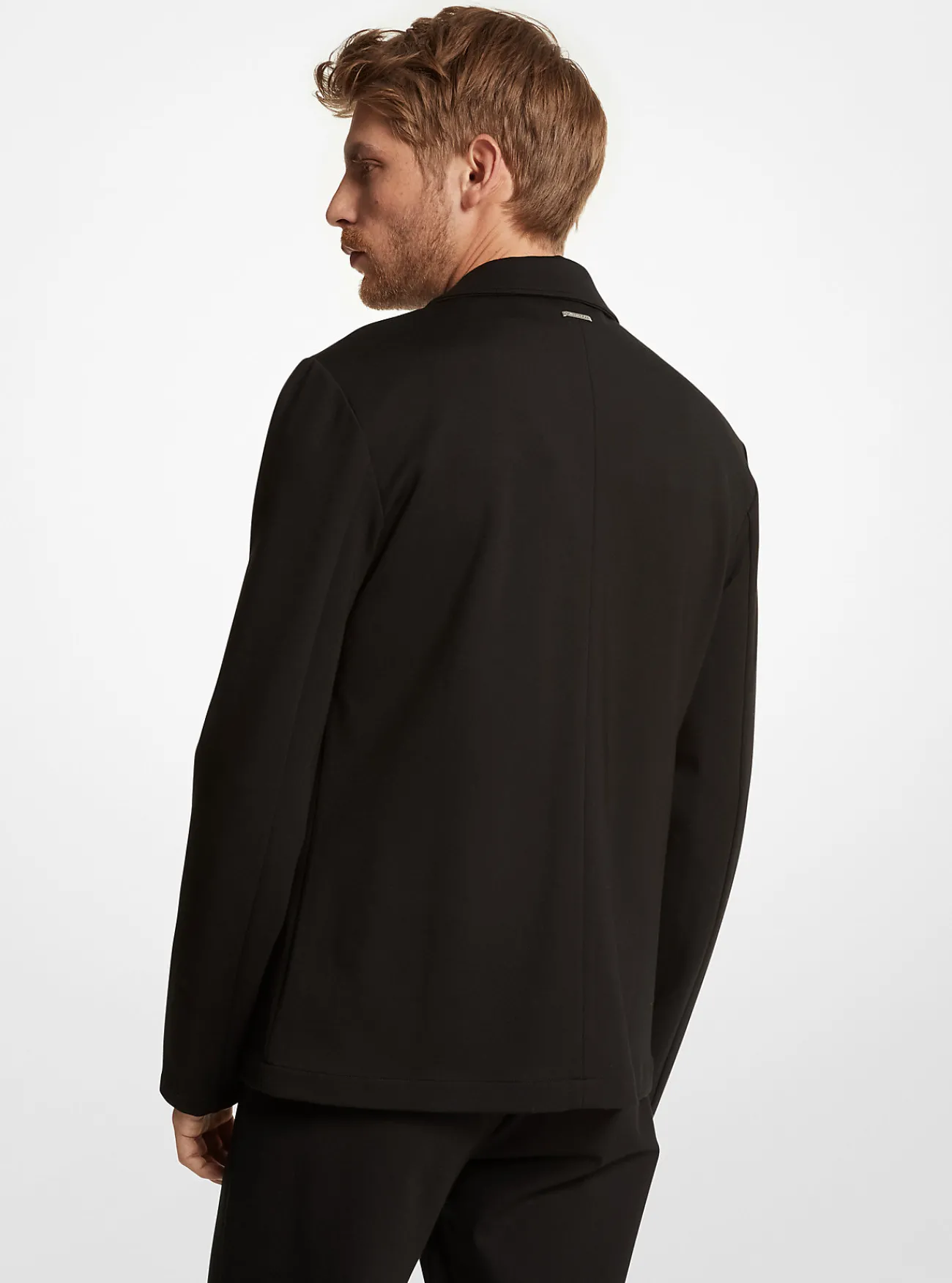 Michael Kors Blazer van stretchponte ZWART Best