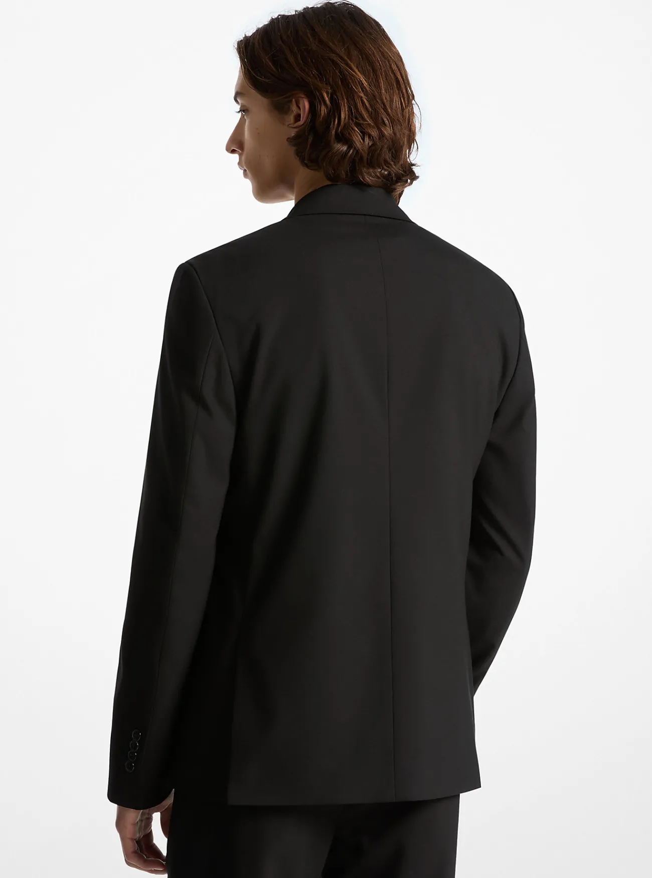 Michael Kors Blazer van technische stof met stretch ZWART Fashion