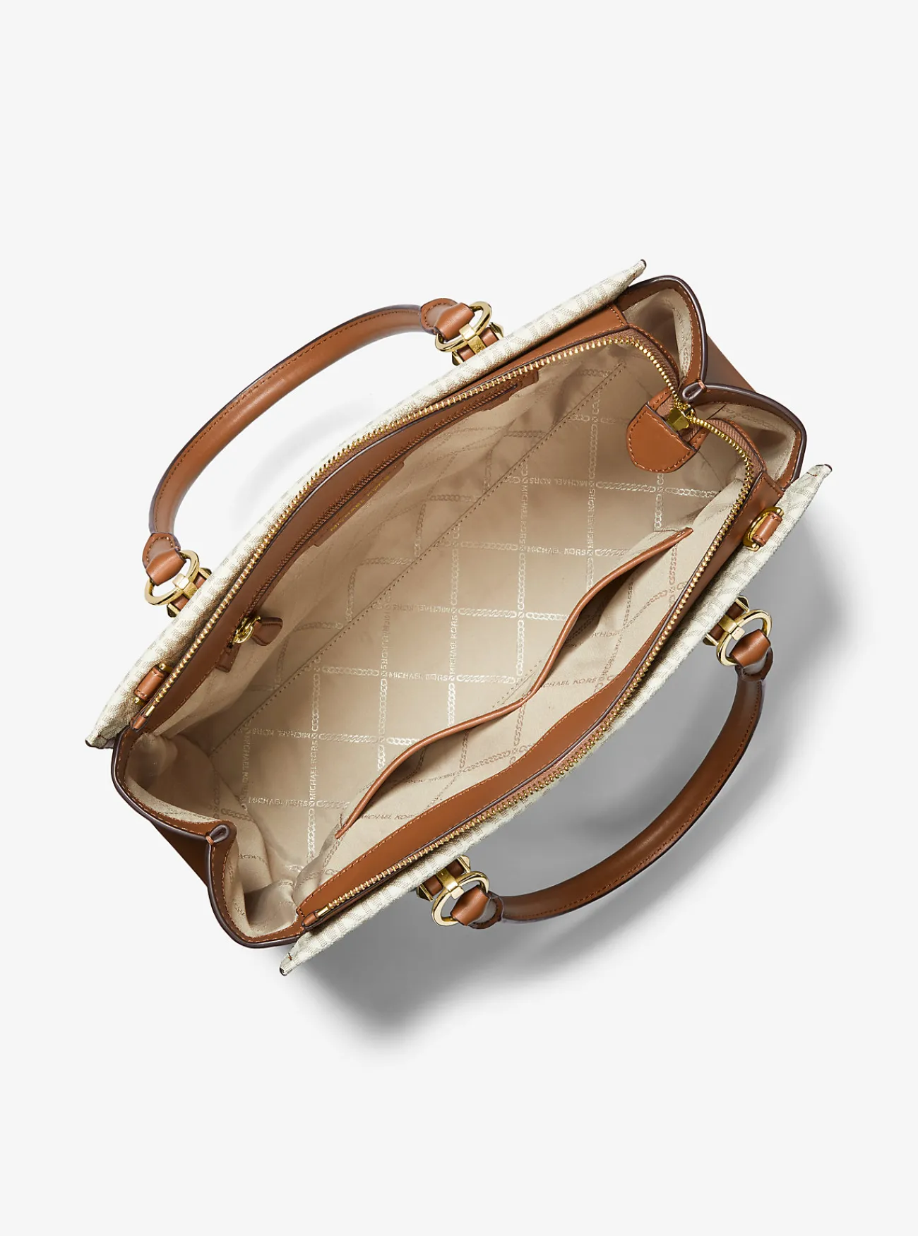 Michael Kors Boekentas Marilyn met logo, groot New