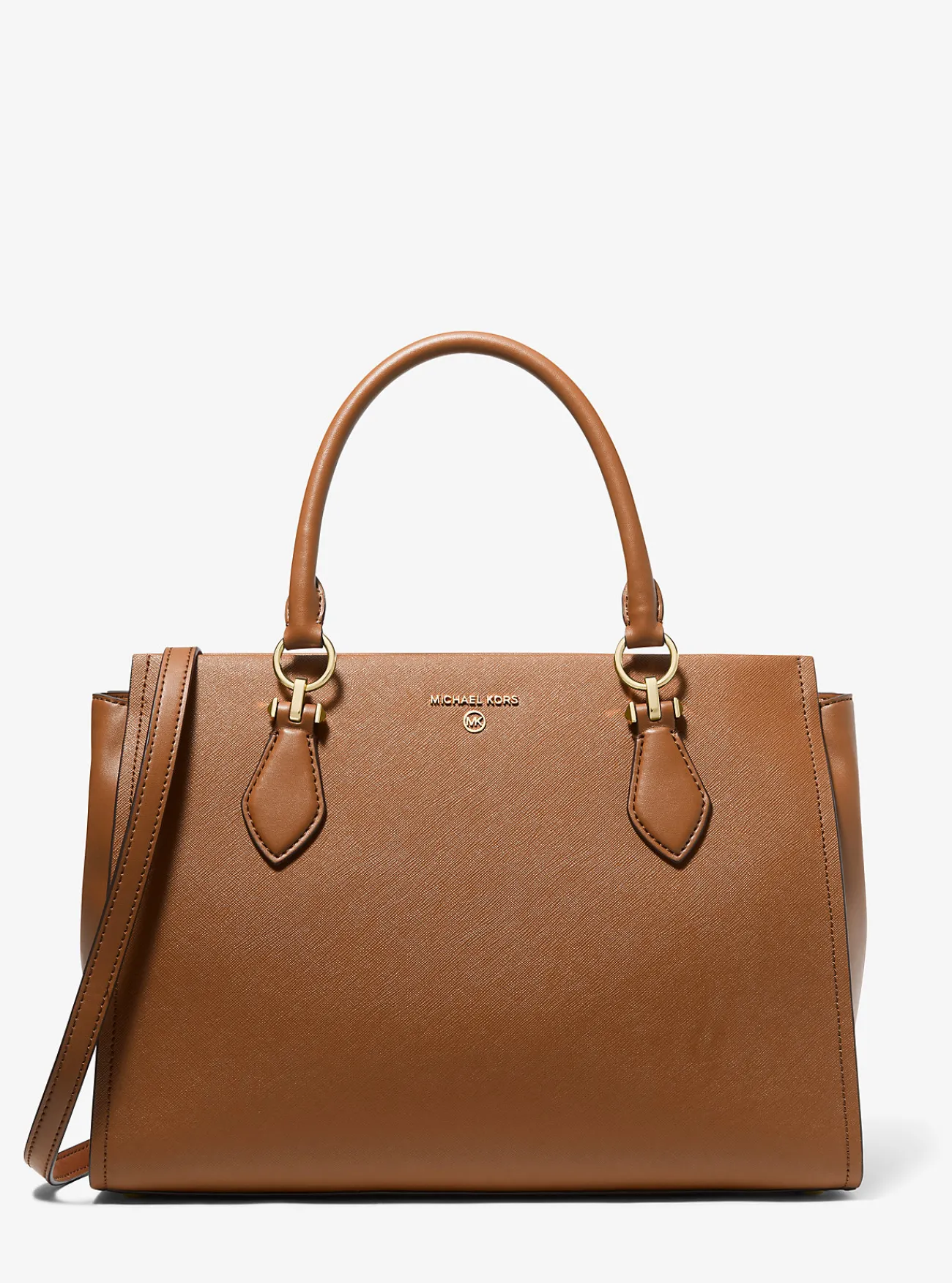 Michael Kors Boekentas Marilyn van saffianoleer, groot LUGGAGE Hot