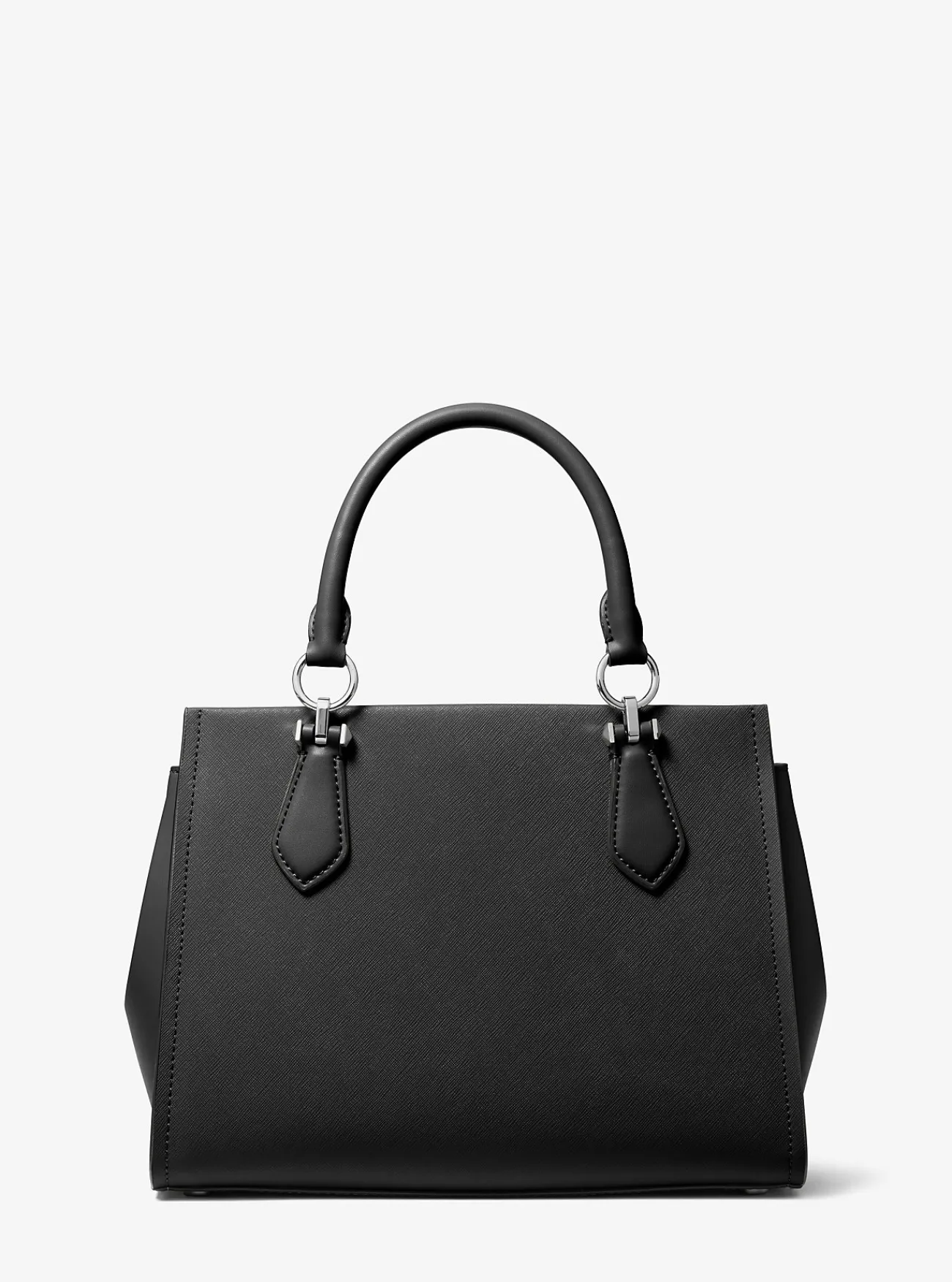 Michael Kors Boekentas Marilyn van saffianoleer, middelgroot ZWART Hot
