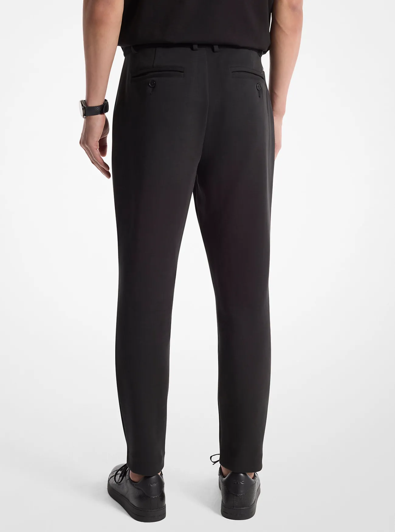 Michael Kors Broek van katoenmix ZWART New