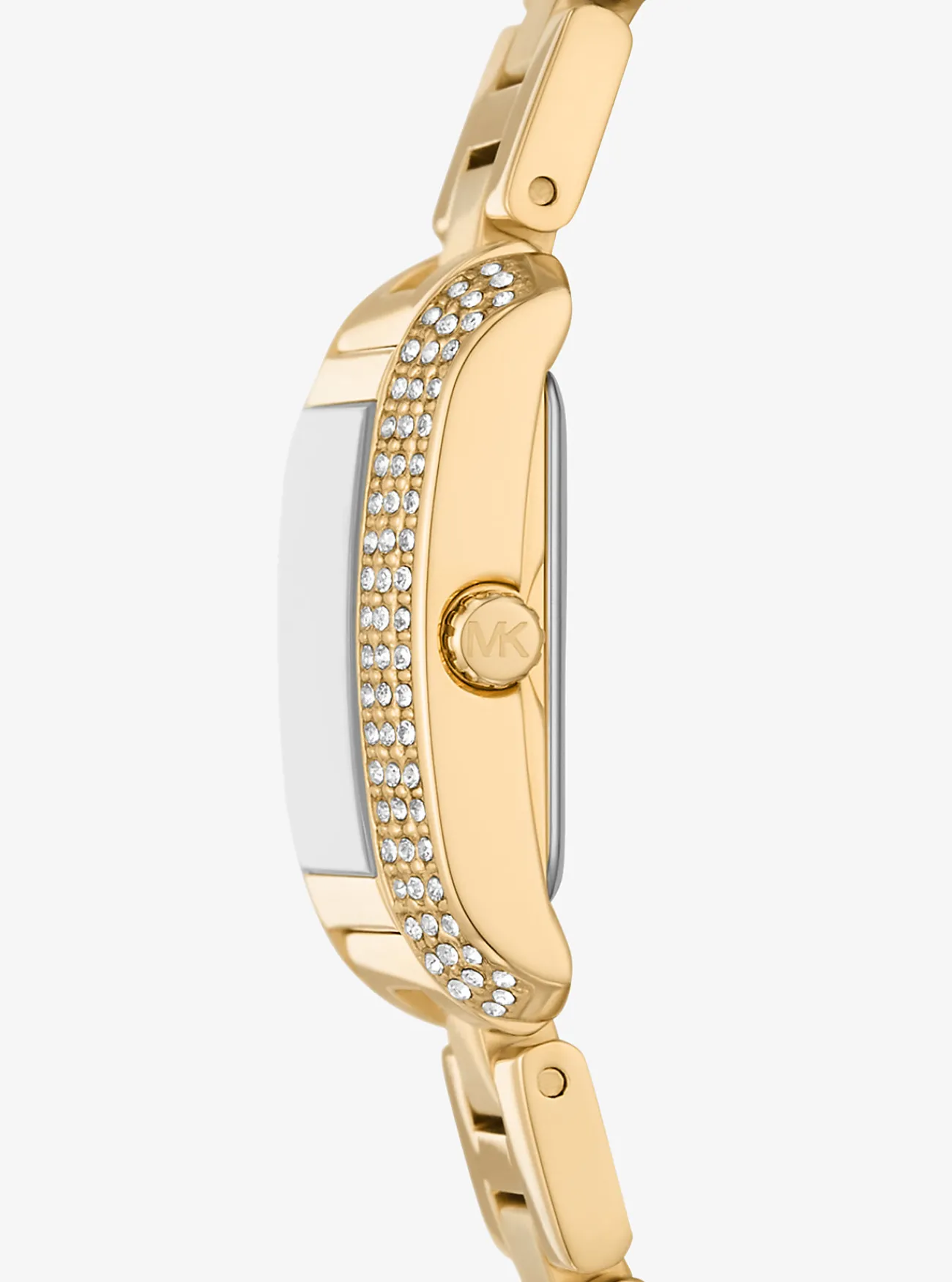 Michael Kors Cadeauset met horloge Emery en armband met siersteentjes, kleurig en mini GOUD Sale