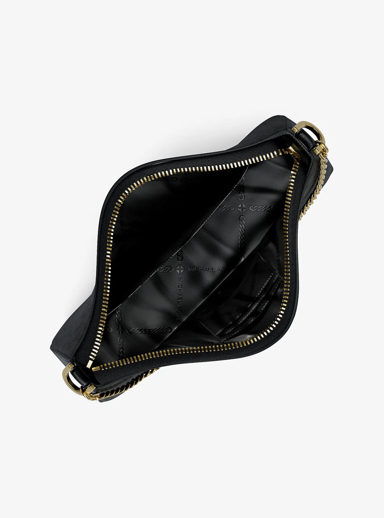 Michael Kors Cadeauset met middelgroot tasje met logo en kaarthouder ZWART Best