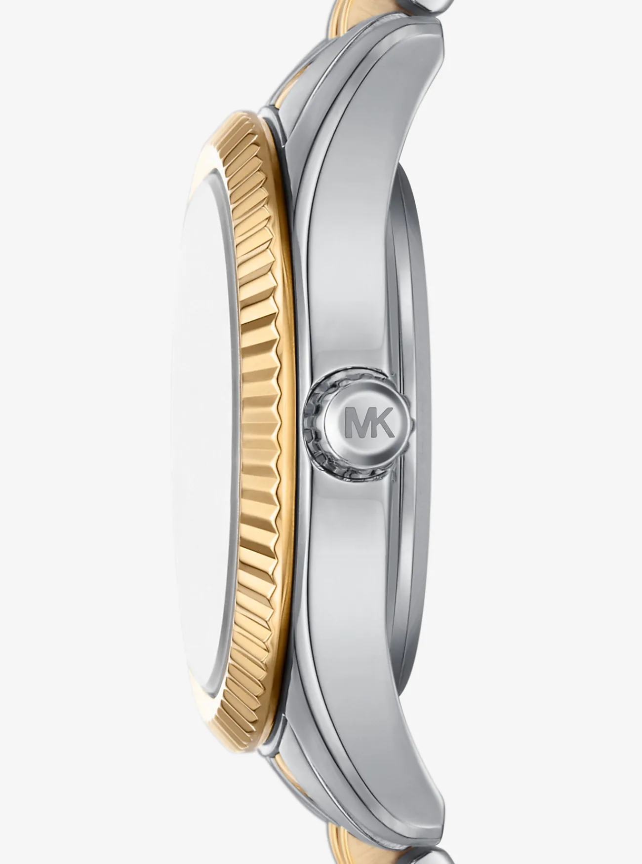 Michael Kors Cadeauset van armbanden met schuifsluiting en horloge Lexington, met siersteentjes TWEEKLEURIG Outlet