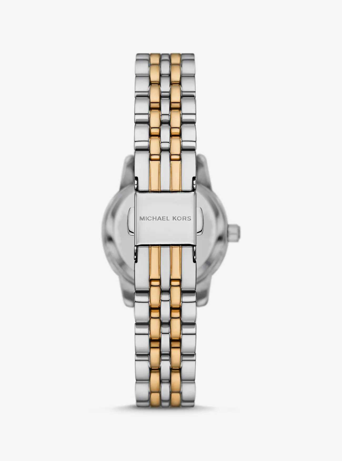 Michael Kors Cadeauset van armbanden met schuifsluiting en horloge Lexington, met siersteentjes TWEEKLEURIG Outlet