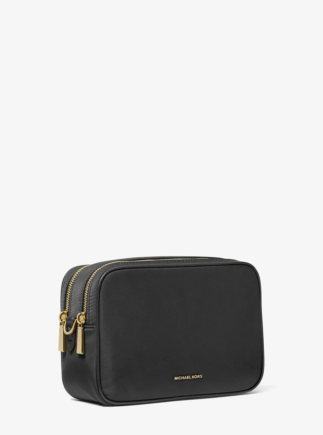 Michael Kors Cameracrossbodytas Bryant van nylon, middelgroot ZWART Online