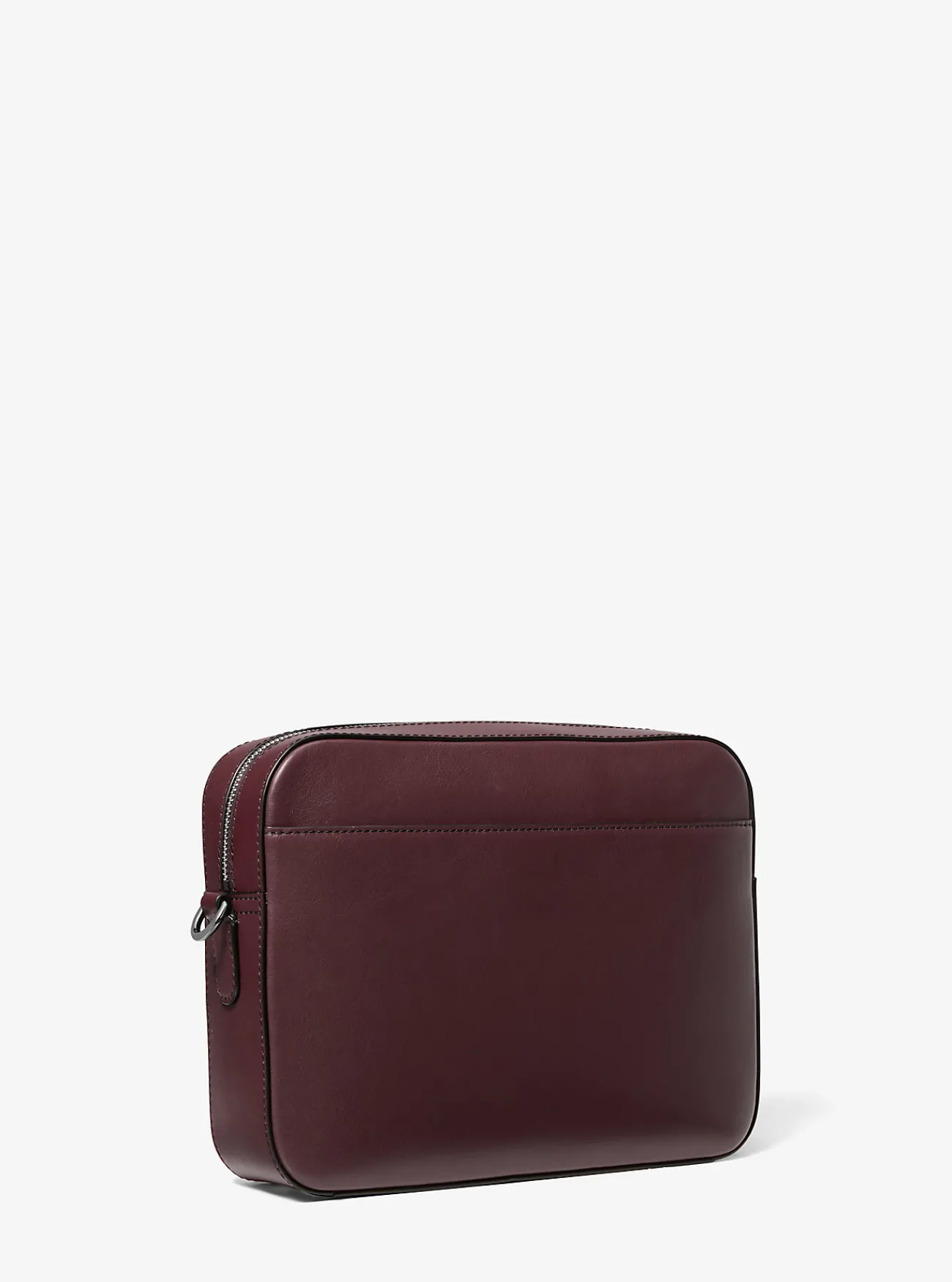 Michael Kors Cameratas Varick van leer New