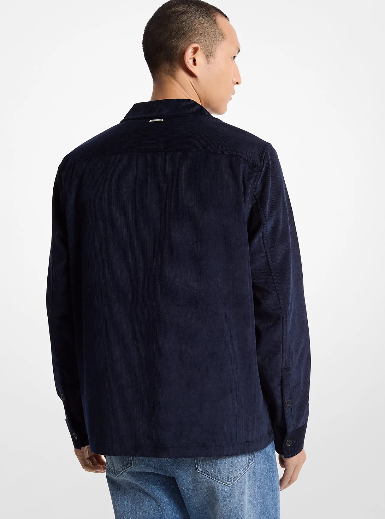 Michael Kors Chore jack van corduroy, oversized MIDDERNACHTSBLAUW Clearance