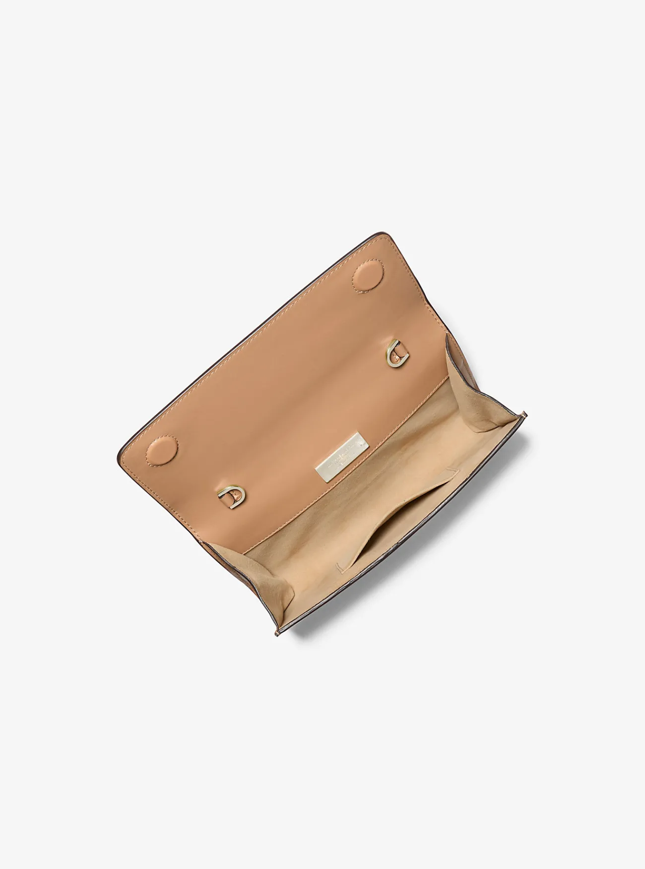 Michael Kors Clutch Cate van leer GEBRUIND Online