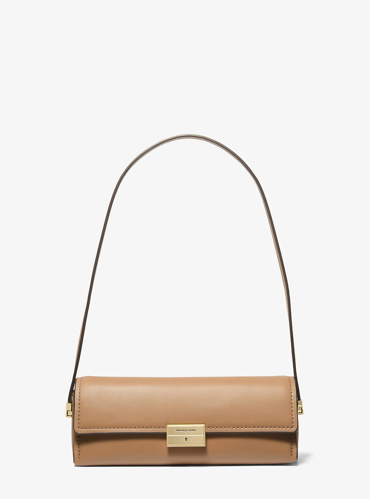 Michael Kors Clutch Ludlow van leer, aanpasbaar en klein KAF Outlet