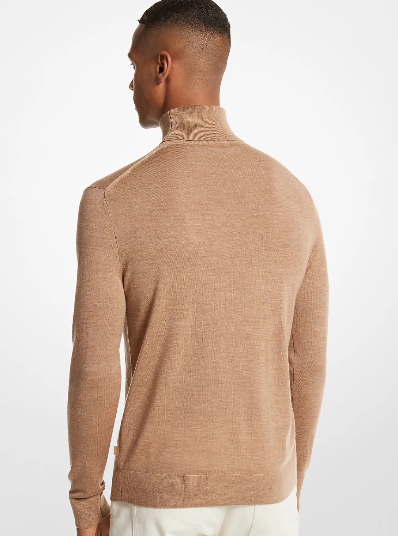 Michael Kors Coltrui van merinowol DONKERCAMELMELANGE Fashion