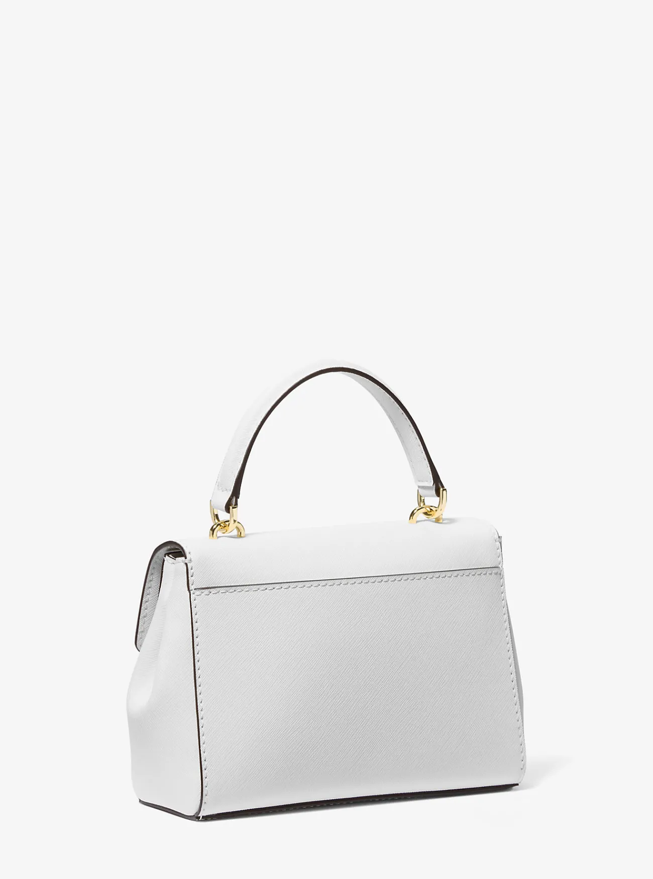 Michael Kors Crossbodytas Ava van saffianoleer, extra klein OPTISCHWIT New