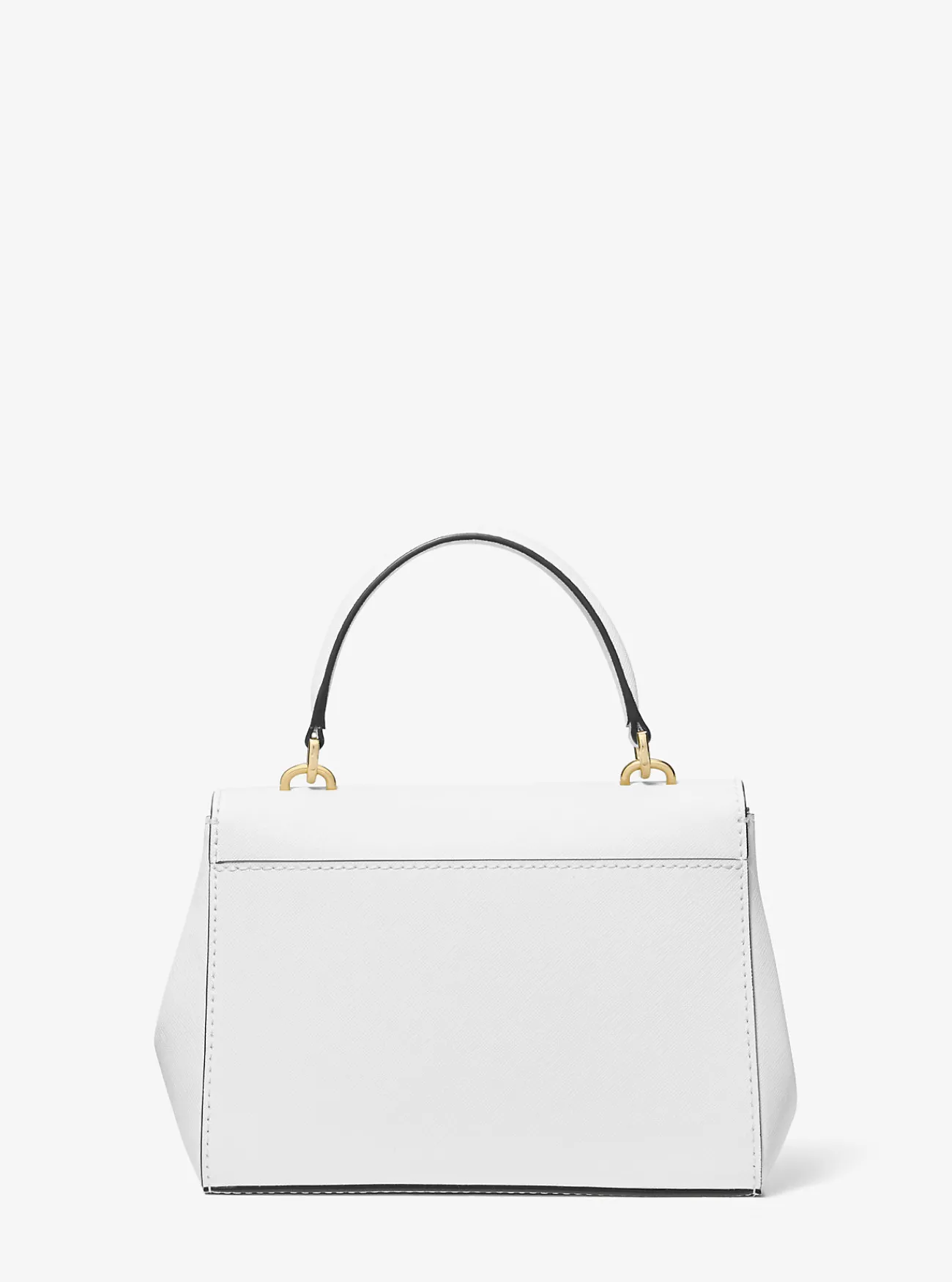 Michael Kors Crossbodytas Ava van saffianoleer, extra klein OPTISCHWIT New