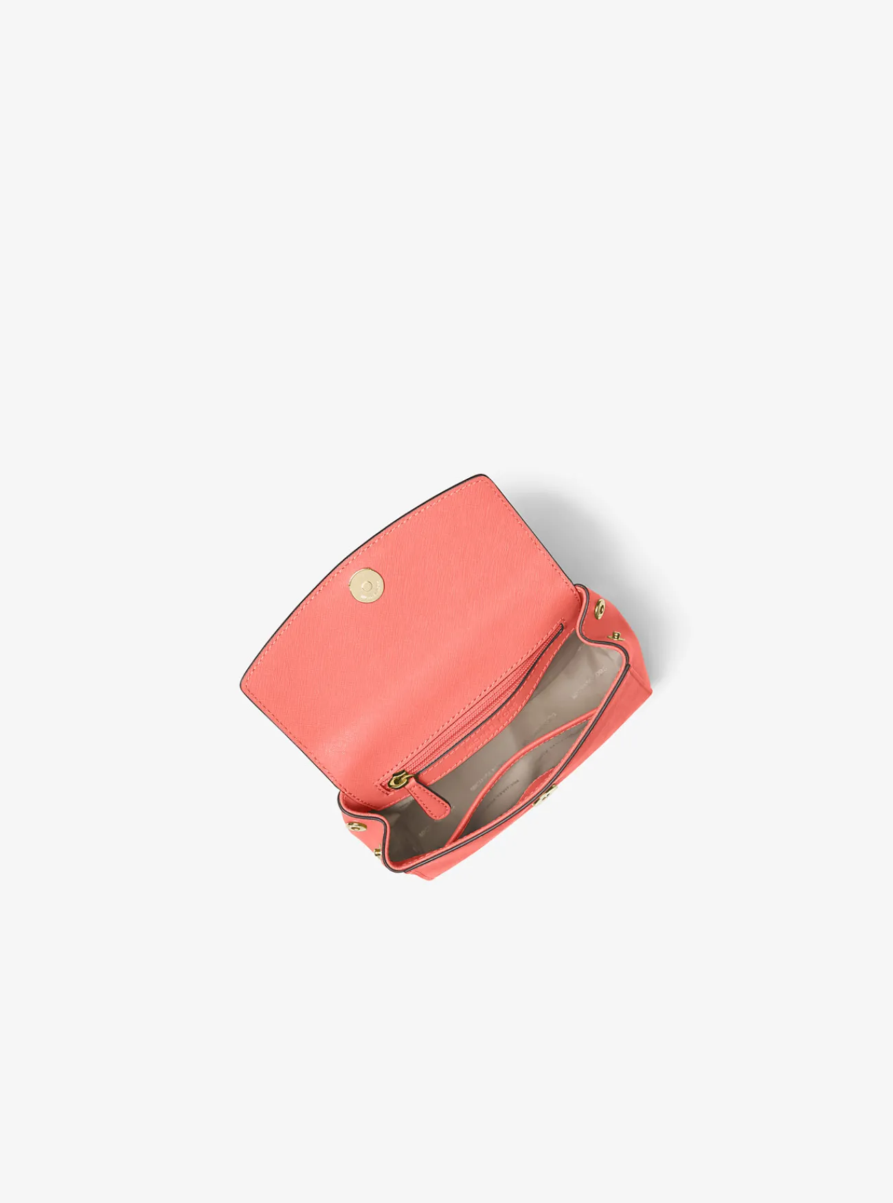 Michael Kors Crossbodytas Ava van saffianoleer, extra klein Online