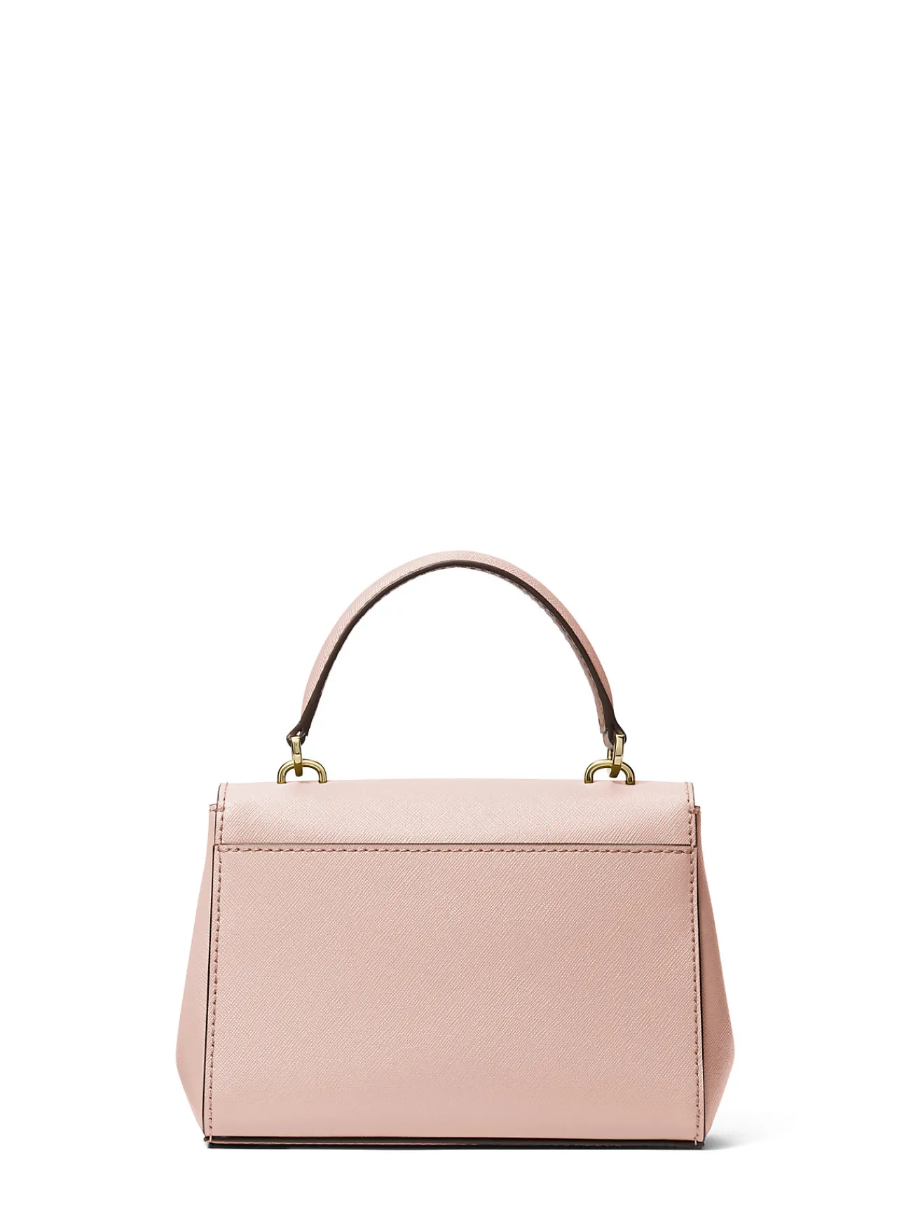Michael Kors Crossbodytas Ava van saffianoleer, extra klein ZACHTROZE New