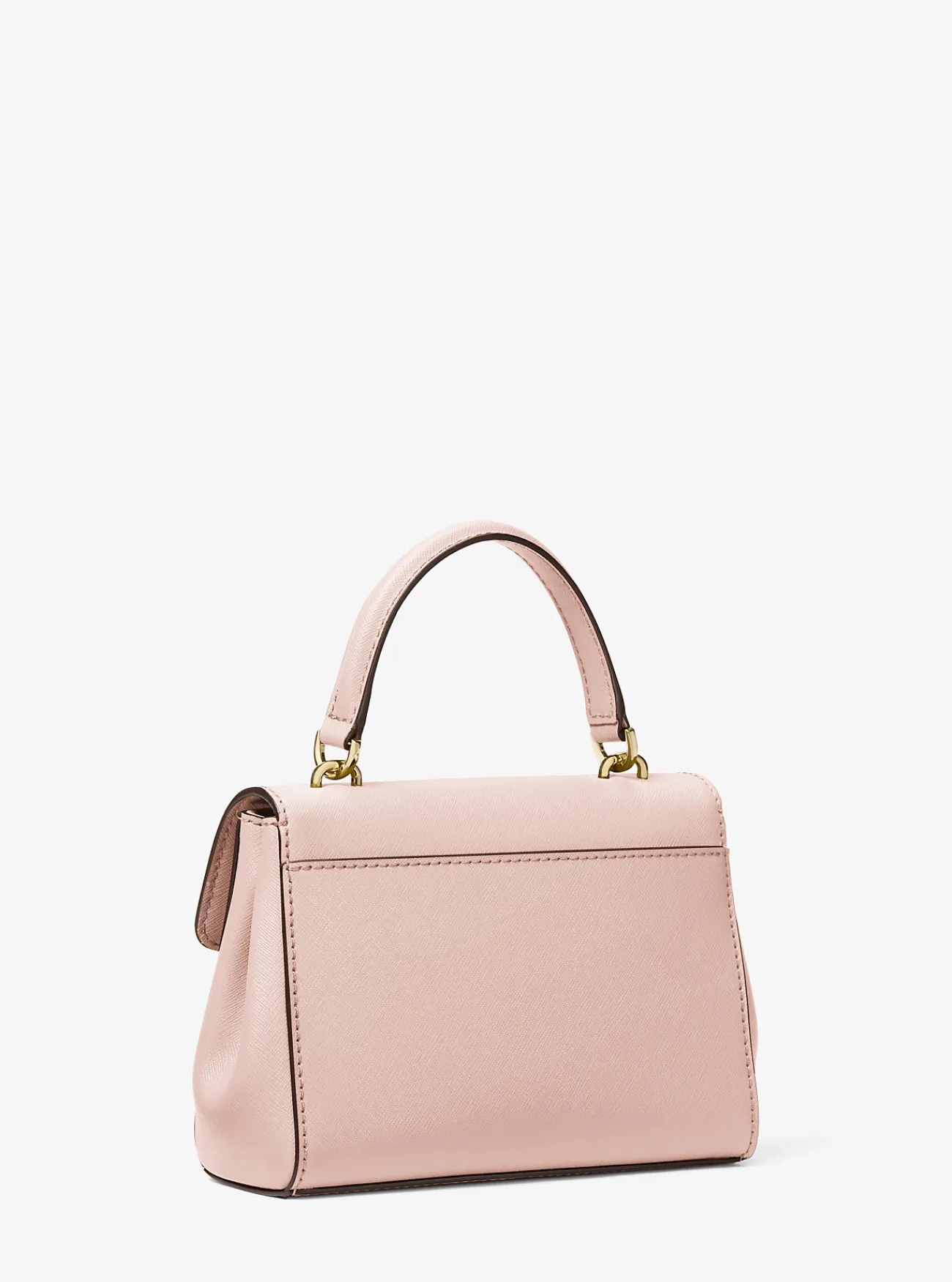 Michael Kors Crossbodytas Ava van saffianoleer, extra klein ZACHTROZE New
