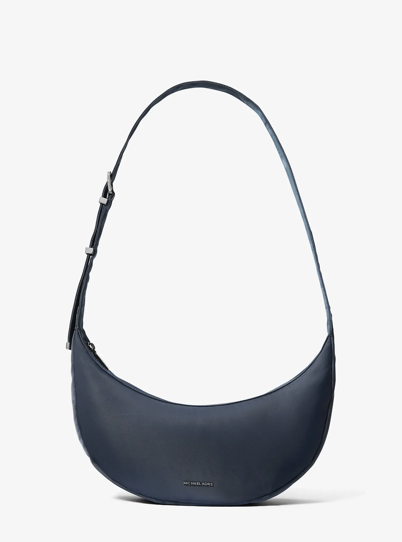 Michael Kors Crossbodytas Avra van nylon, middelgroot MARINEBLAUW Clearance