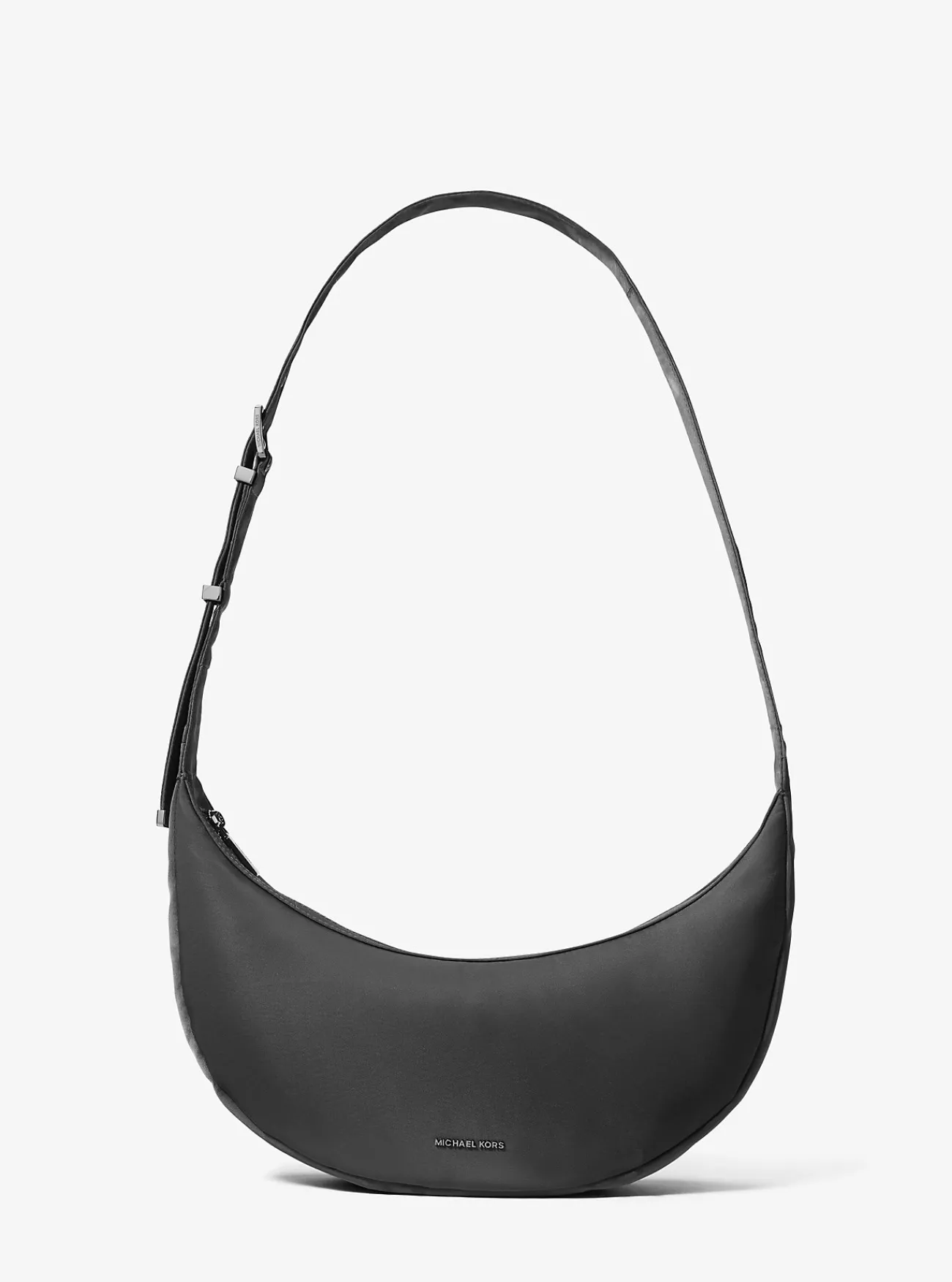 Michael Kors Crossbodytas Avra van nylon, middelgroot ZWART Best