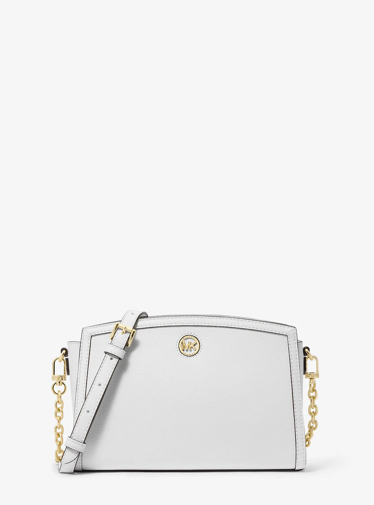 Michael Kors Crossbodytas Chantal van getrommeld leer, groot OPTISCHWIT Discount