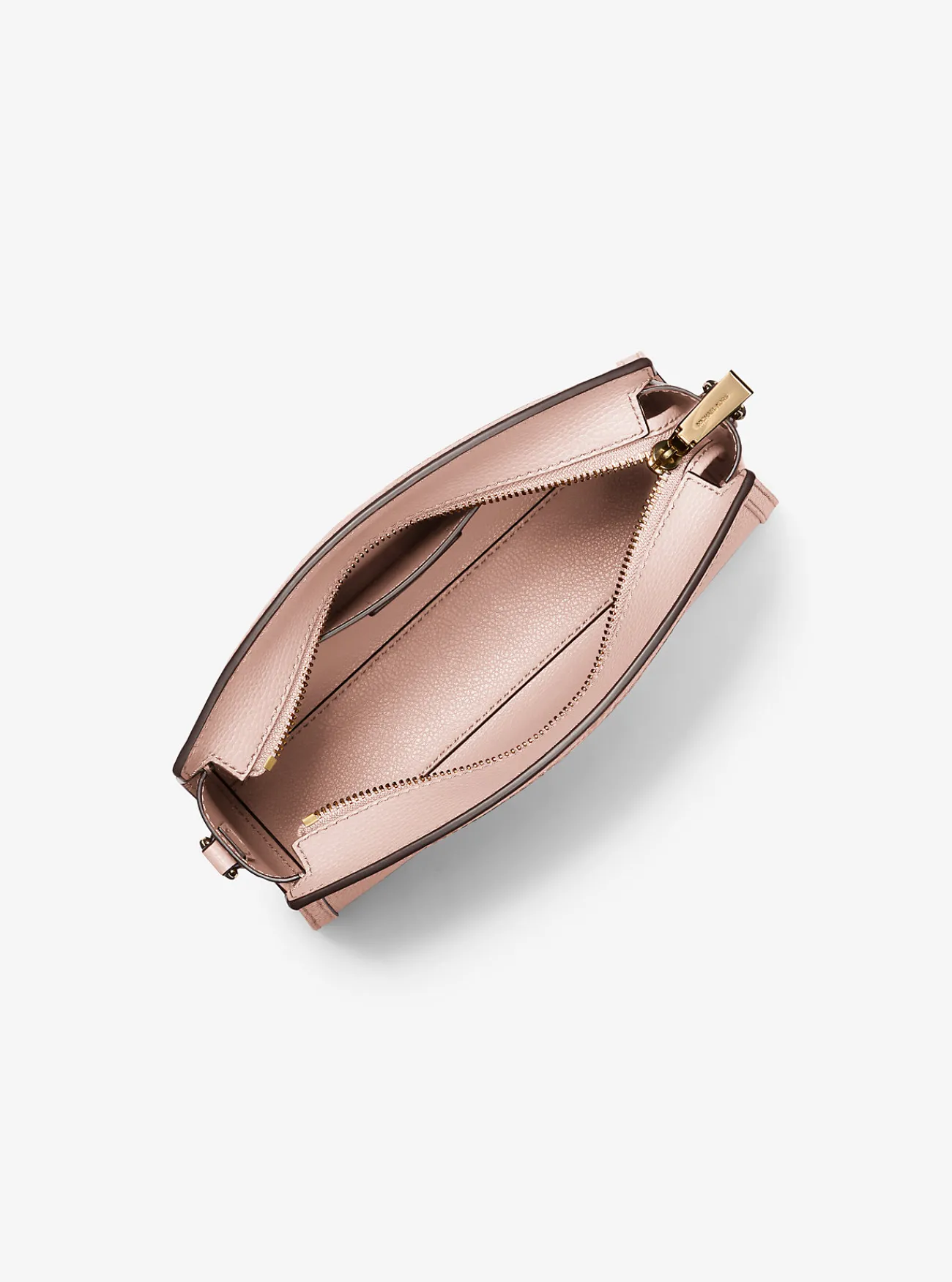 Michael Kors Crossbodytas Chantal van getrommeld leer, groot ZACHTROZE Online