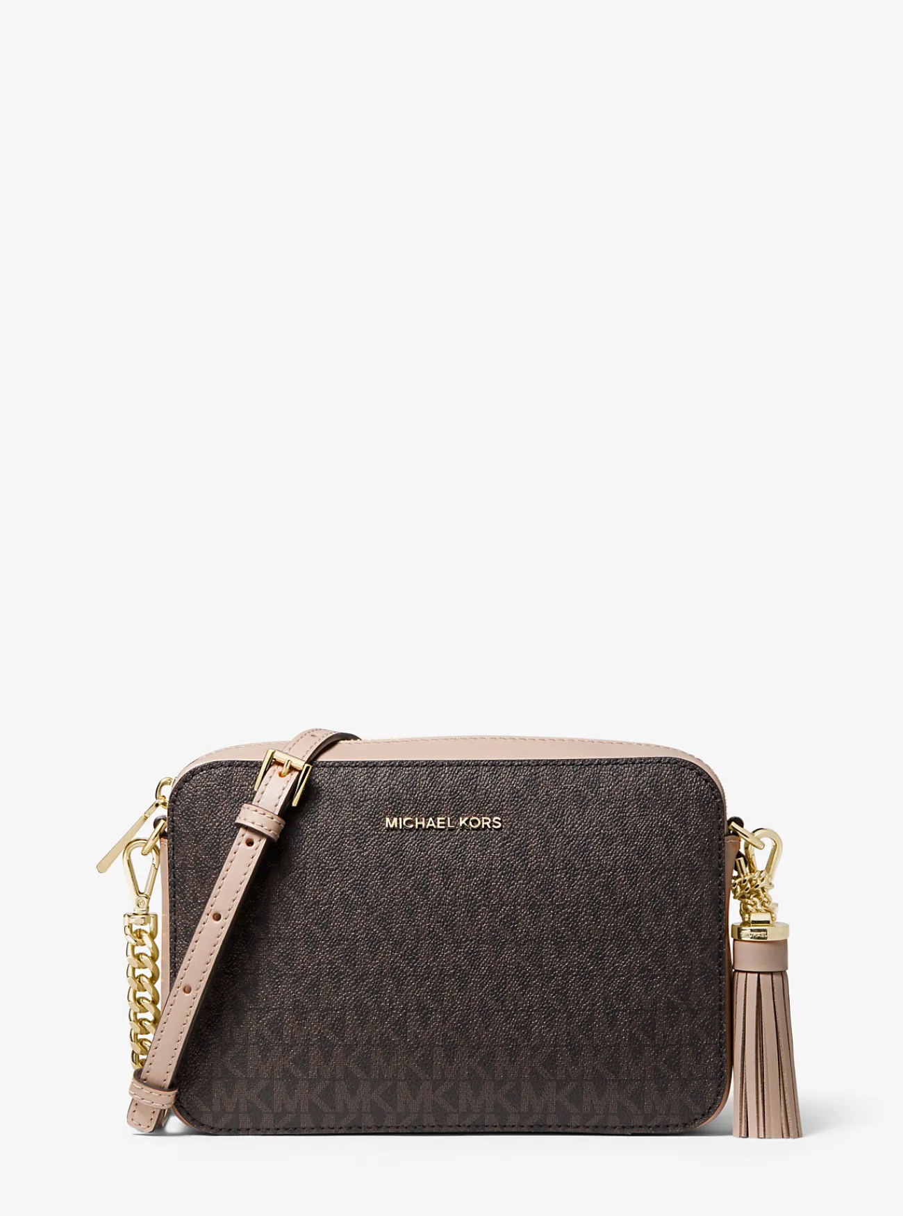 Michael Kors Crossbodytas Ginny met logo, middelgroot Discount