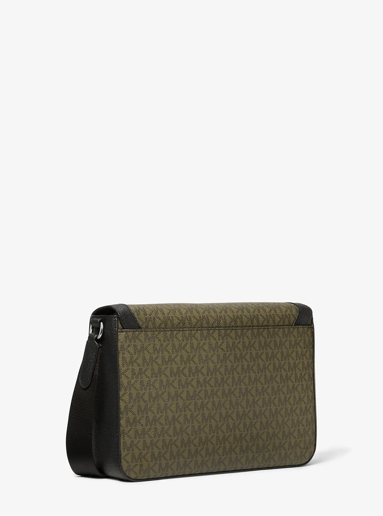 Michael Kors Crossbodytas Hudson met kenmerkend logo OLIJFGROEN Sale