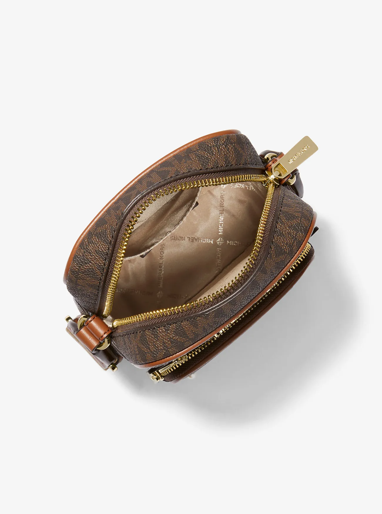 Michael Kors Crossbodytas Jet Set met kenmerkend logo, middelgroot BRUIN Hot