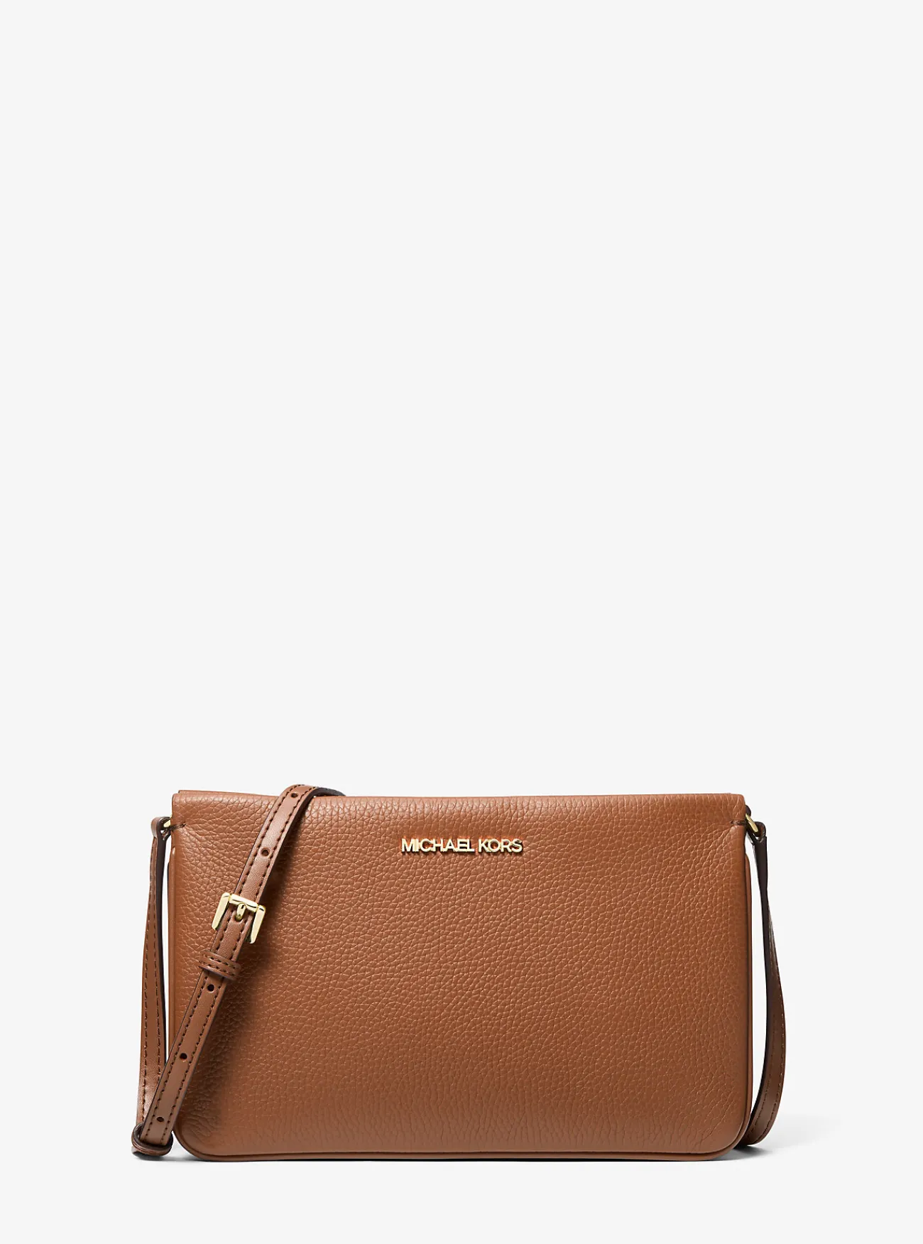 Michael Kors Crossbodytas Jet Set van getrommeld leer, groot LUGGAGE Online