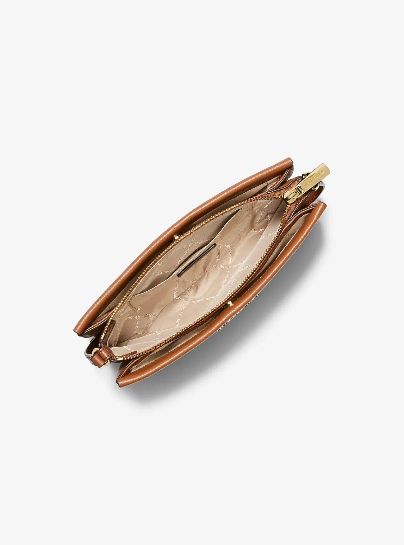 Michael Kors Crossbodytas Jet Set van getrommeld leer, groot LUGGAGE Online