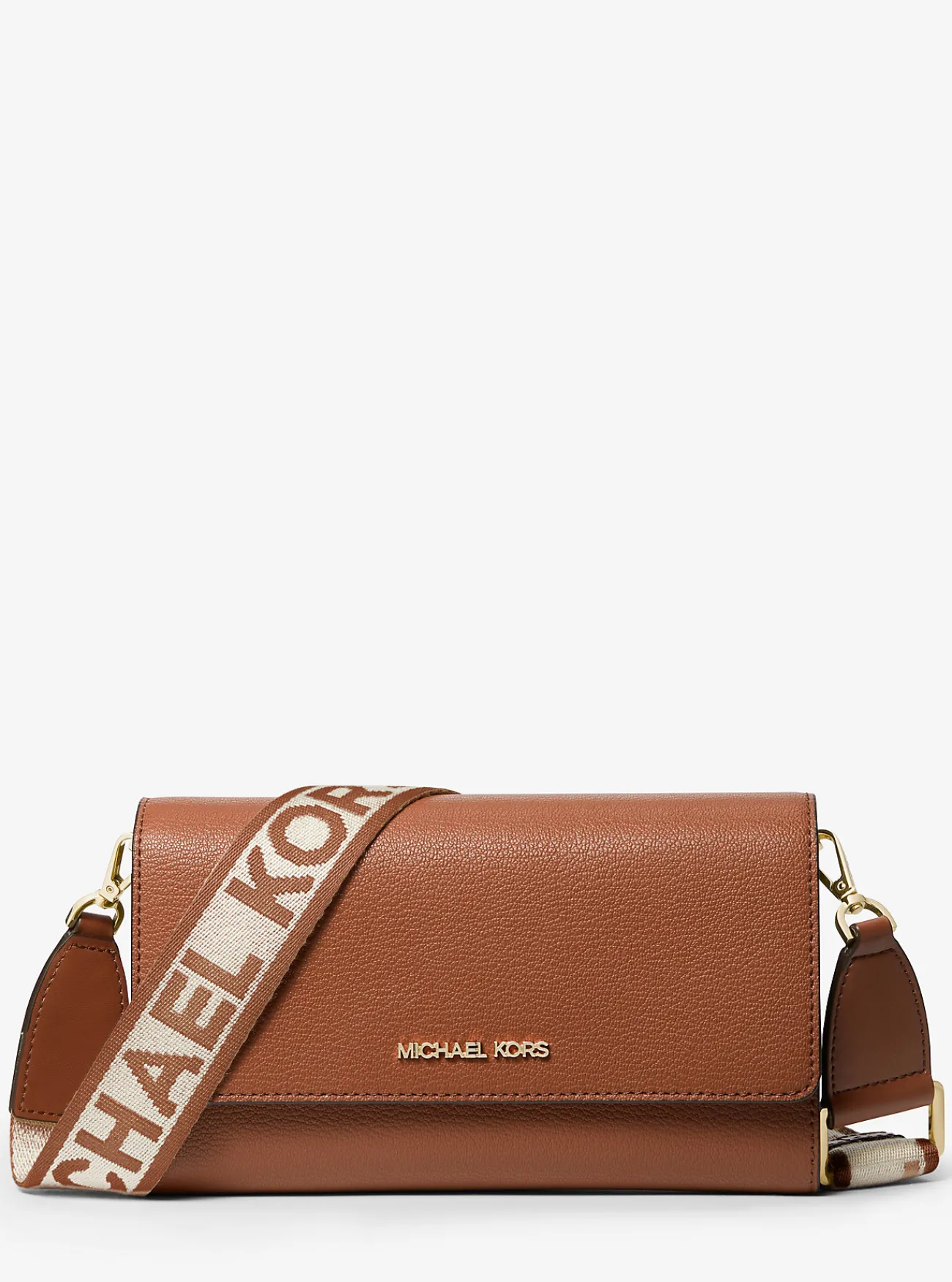 Michael Kors Crossbodytas Jet Set van leer, groot LUGGAGE Best