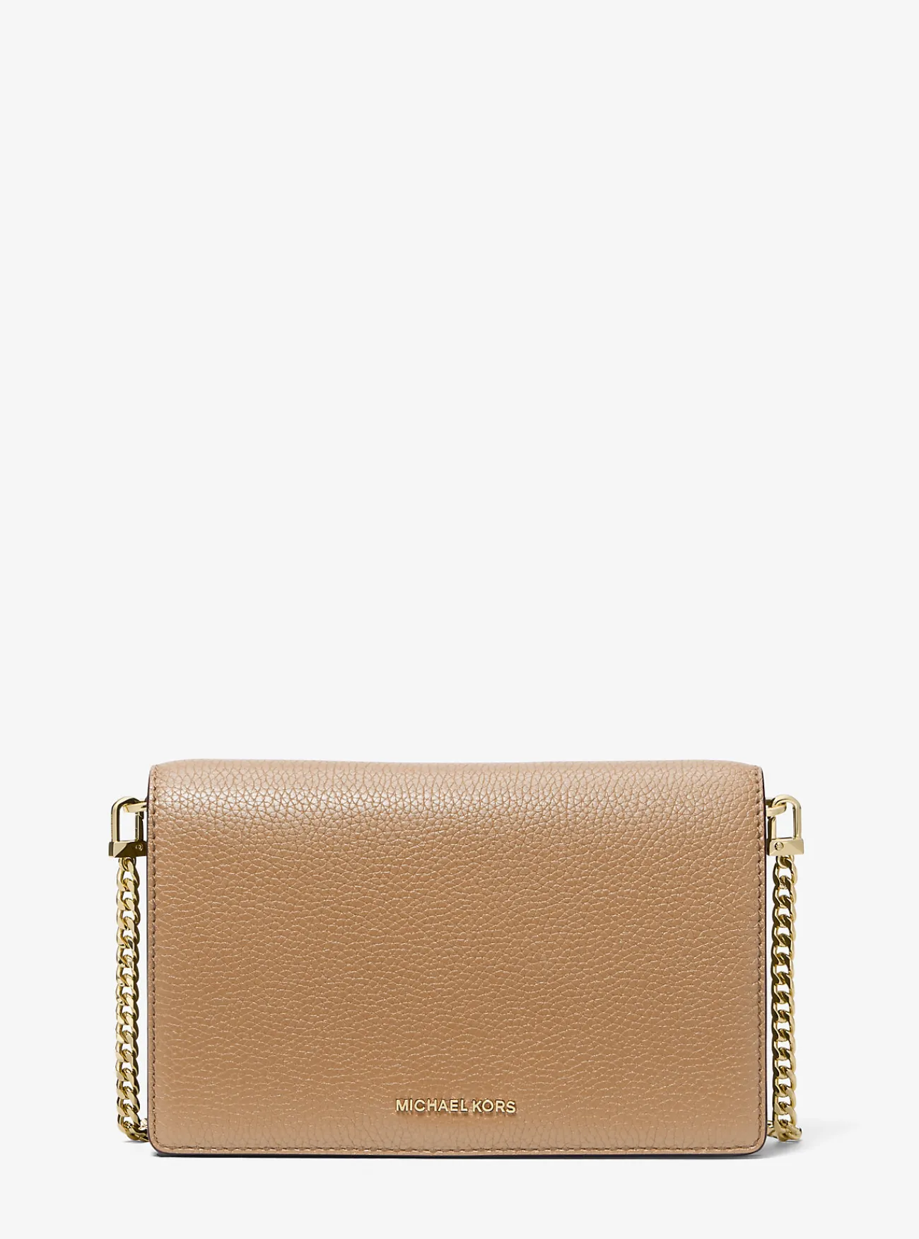 Michael Kors Crossbodytas Jet Set van getrommeld leer, middelgroot KAF Clearance