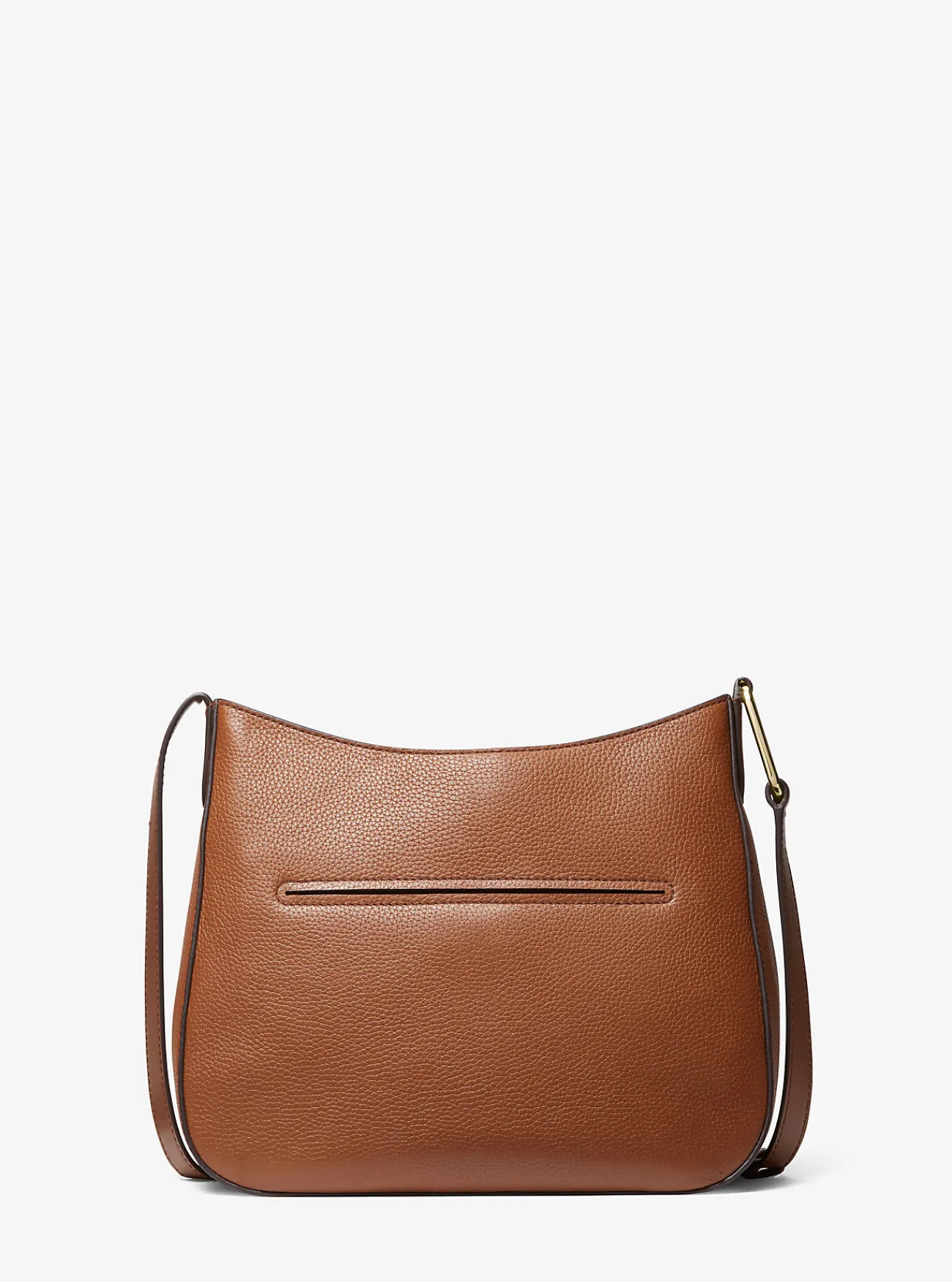 Michael Kors Crossbodytas Kensington van getrommeld leer, groot LUGGAGE Outlet