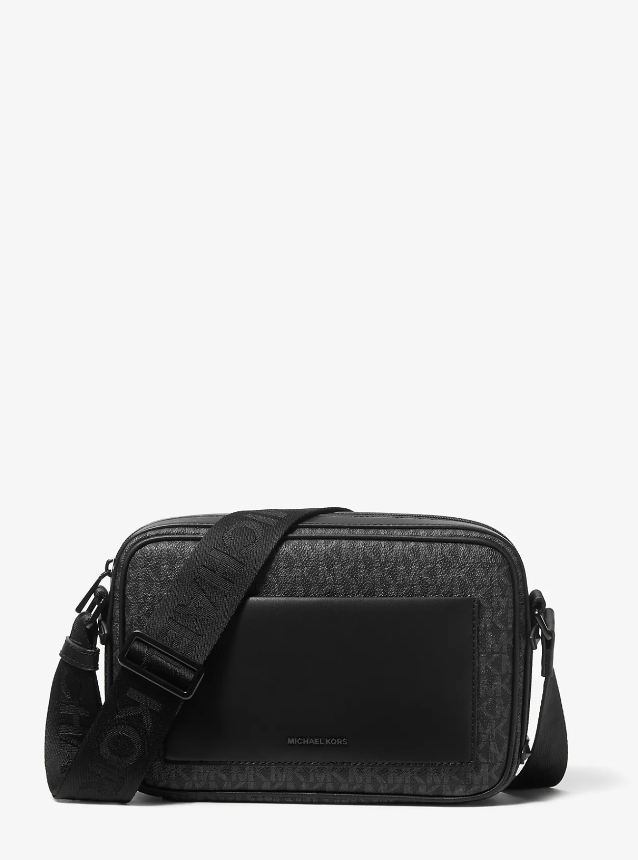 Michael Kors Crossbodytas Maeve met kenmerkend logo, groot ZWART Online