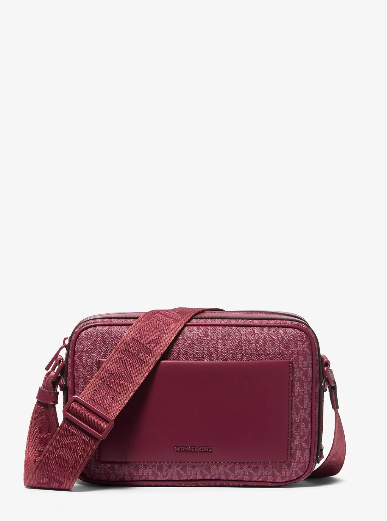 Michael Kors Crossbodytas Maeve met kenmerkend logo, groot MOERBEI Online