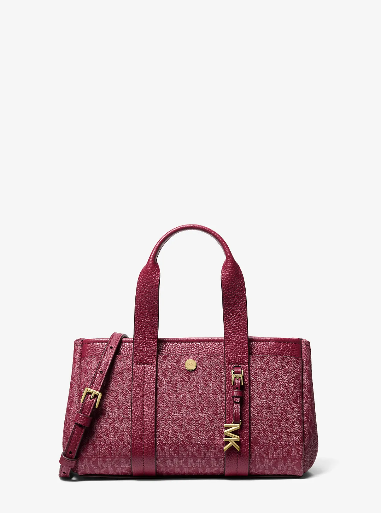 Michael Kors Crossbodytas Romee met kenmerkend logo, extra klein MOERBEI Sale
