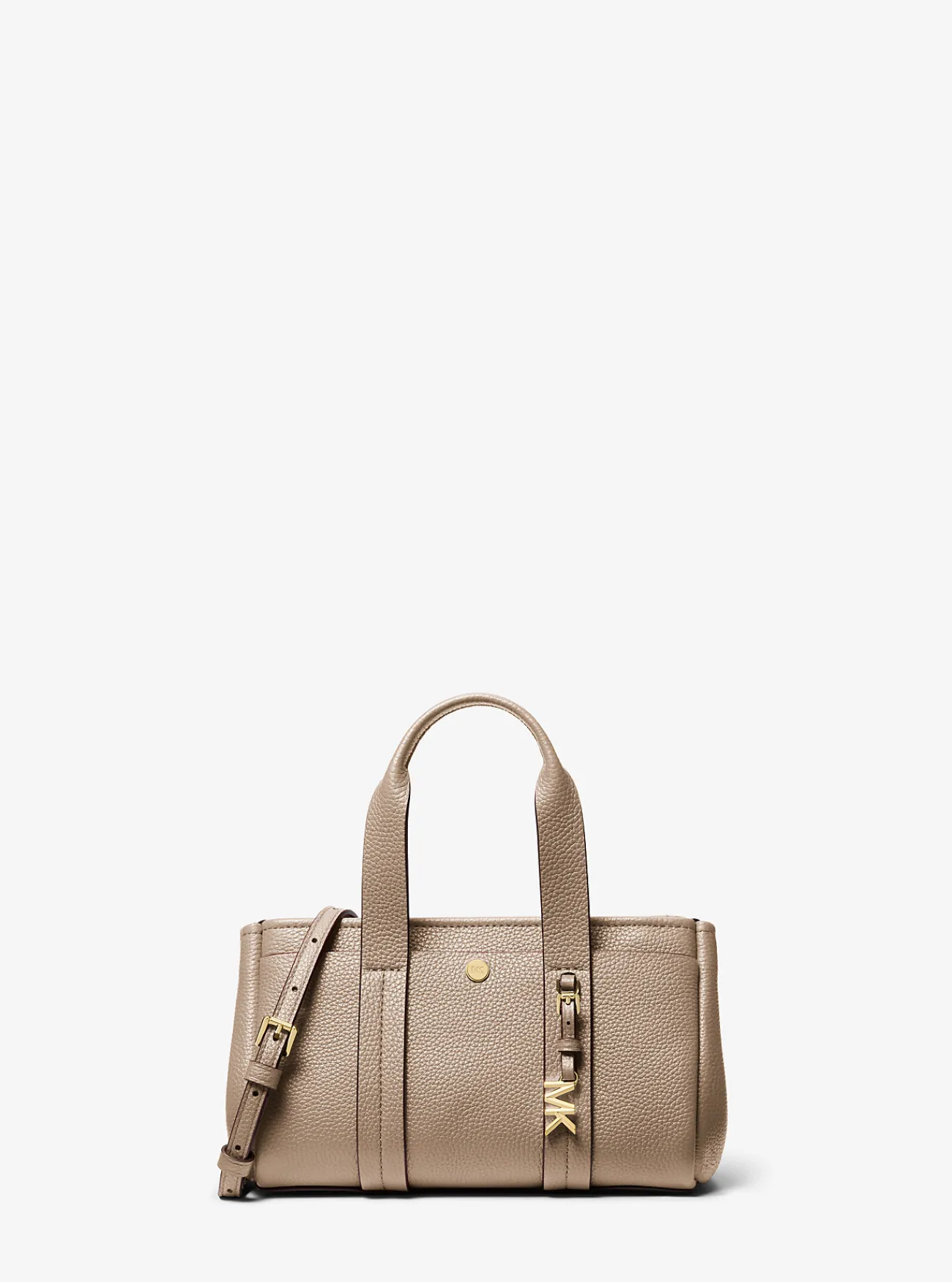 Michael Kors Crossbodytas Romee van getrommeld leer, extra klein BERK Outlet