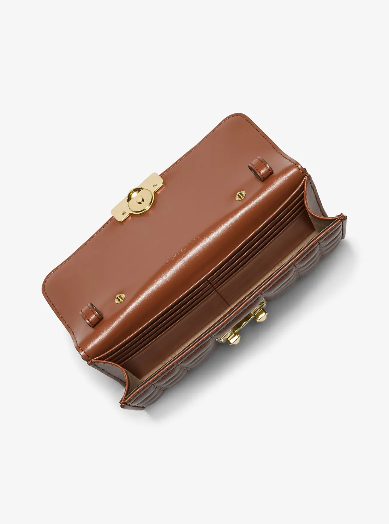 Michael Kors Crossbodytas Tribeca van leer LUGGAGE Clearance