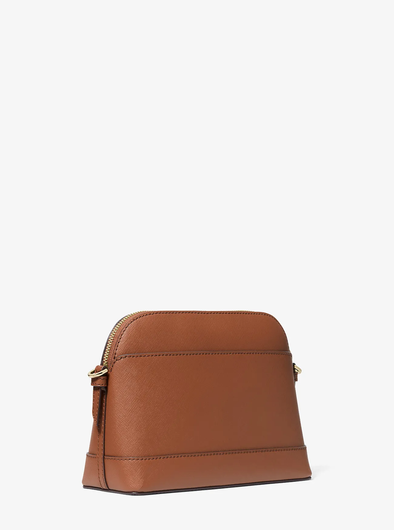 Michael Kors Crossbodytas van saffianoleer met ronde bovenkant, groot LUGGAGE Hot