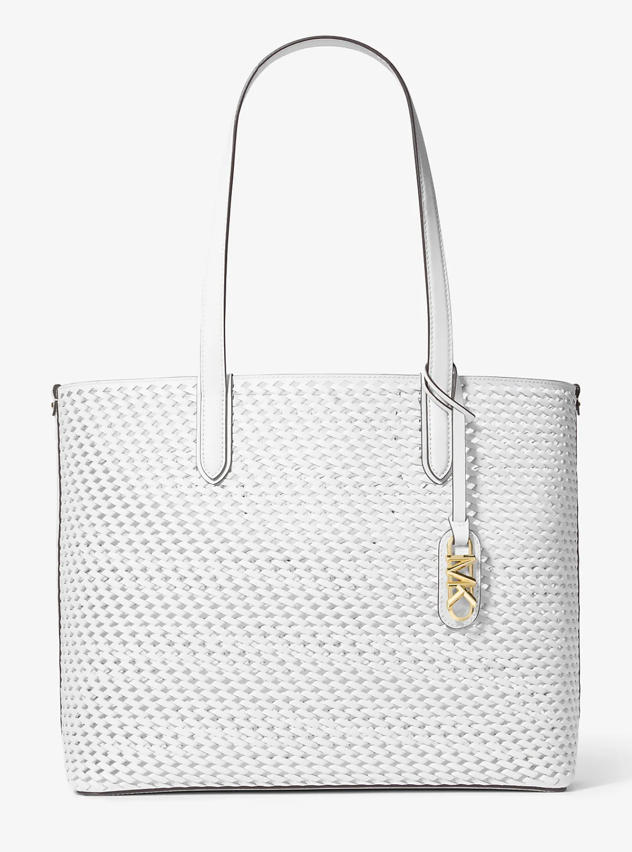 Michael Kors Draagtas Eliza van handgeweven leer, extra groot Discount
